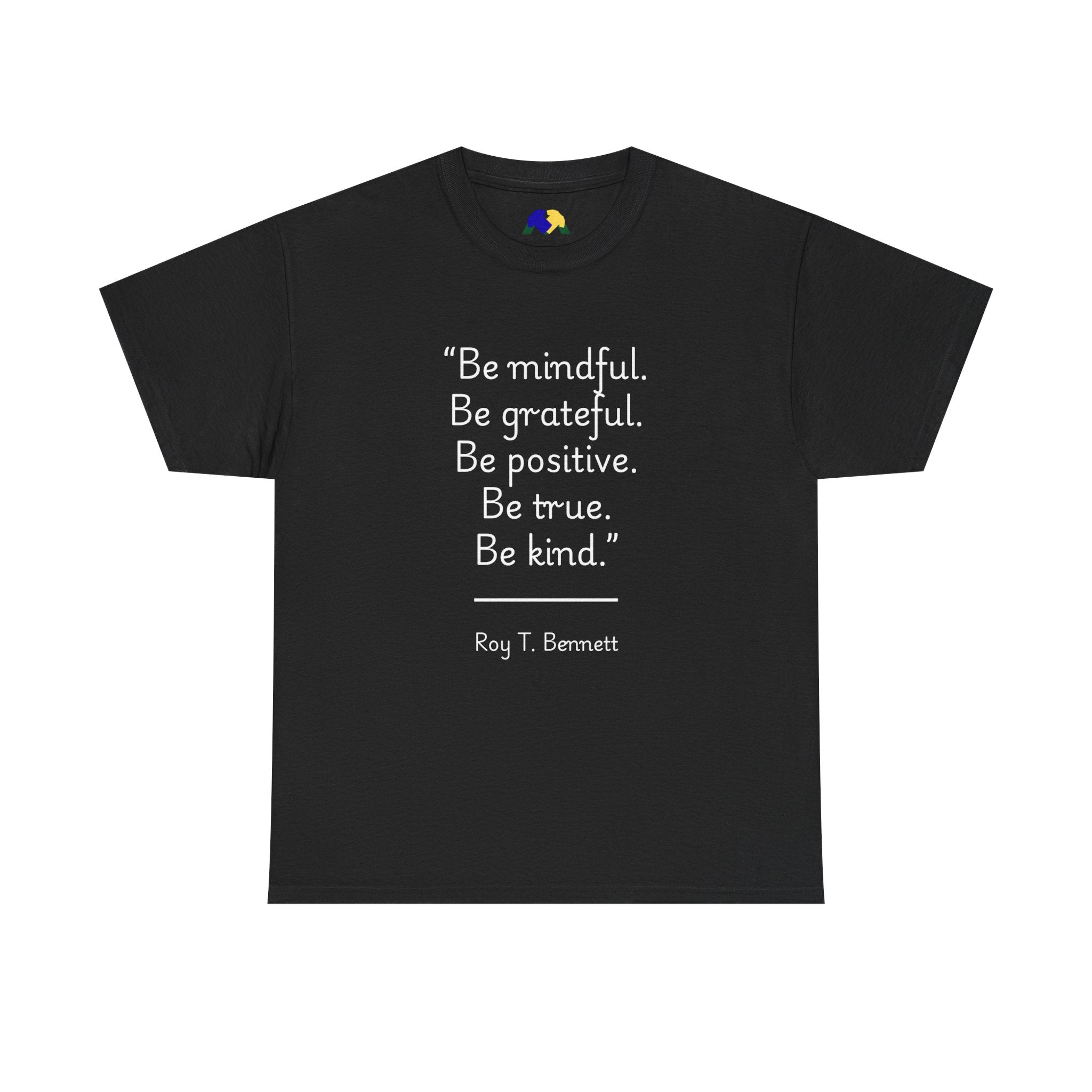 Roy T Bennett "Be Kind" Mindful Inspirational Quote Tee - Be Grateful, Be Positive, Unisex Heavy Cotton T-Shirt, Motivational Gift, Relaxed Fit, Positive Vibes, [...]