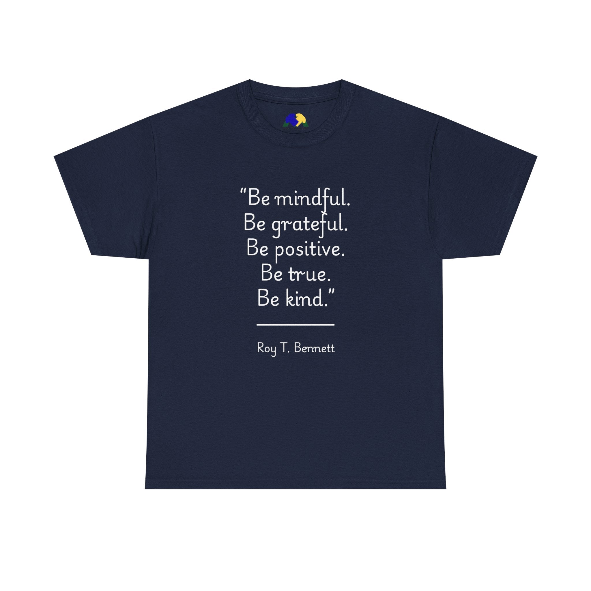 Roy T Bennett "Be Kind" Mindful Inspirational Quote Tee - Be Grateful, Be Positive, Unisex Heavy Cotton T-Shirt, Motivational Gift, Relaxed Fit, Positive Vibes, [...]