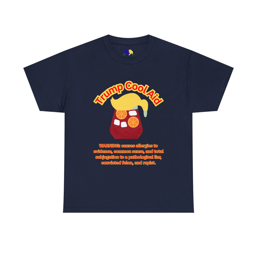 Trump CoolAid Unisex Tee - Unisex Heavy Cotton | Funny T-Shirt, Statement Apparel, Gift for Political Friends, Meme Lovers, Casual Wear