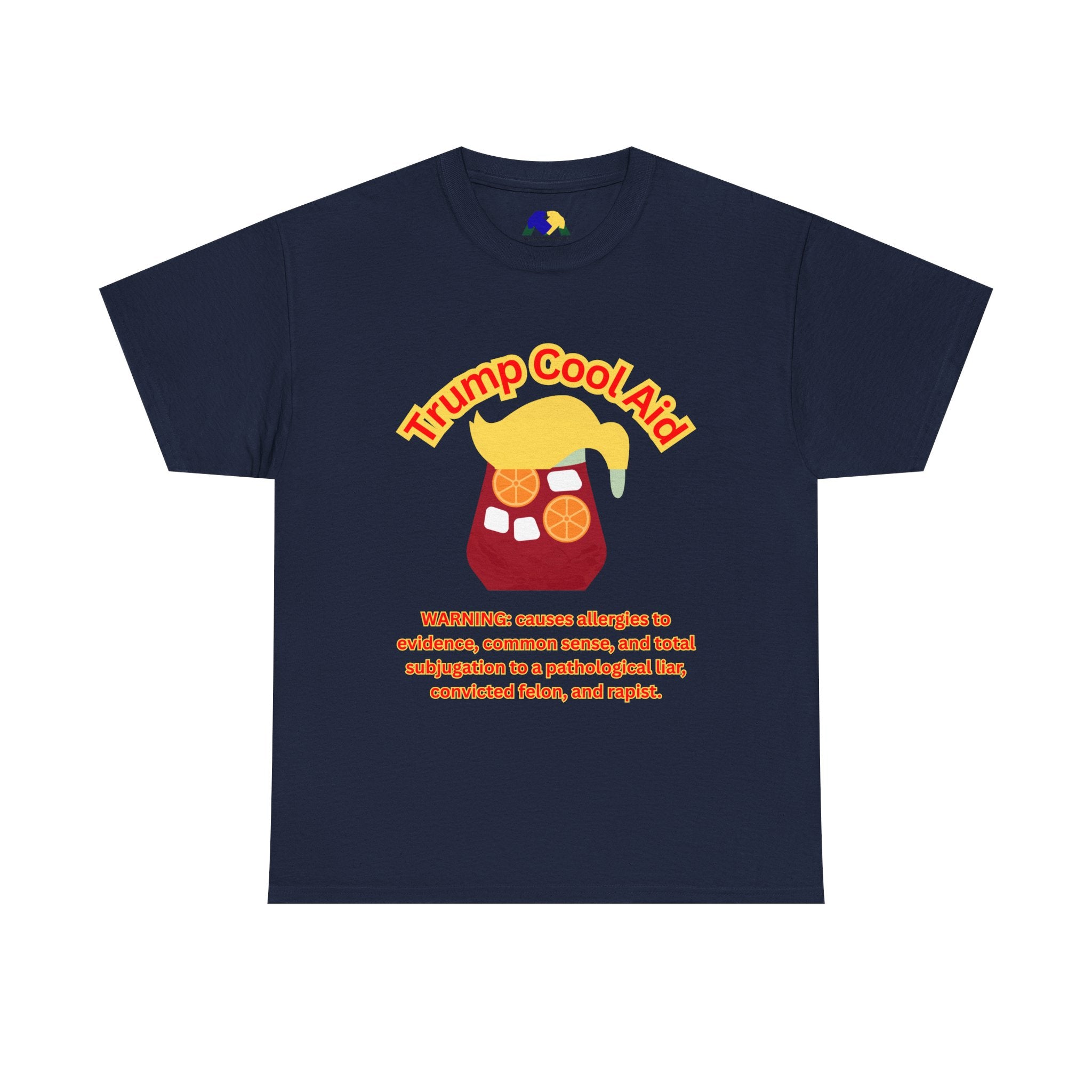 Trump CoolAid Unisex Tee - Unisex Heavy Cotton | Funny T-Shirt, Statement Apparel, Gift for Political Friends, Meme Lovers, Casual Wear