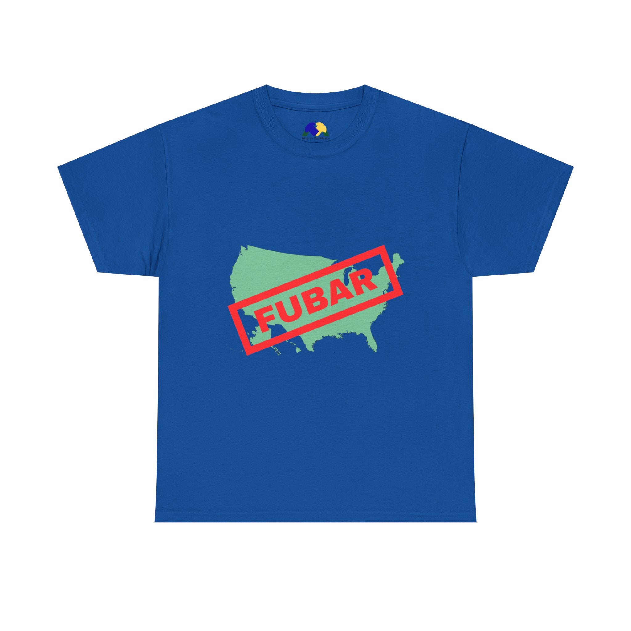 FUBAR (F***ed Up Beyond All Repair/Recognition) Unisex Tee - Funny Graphic T-Shirt for Casual Wear