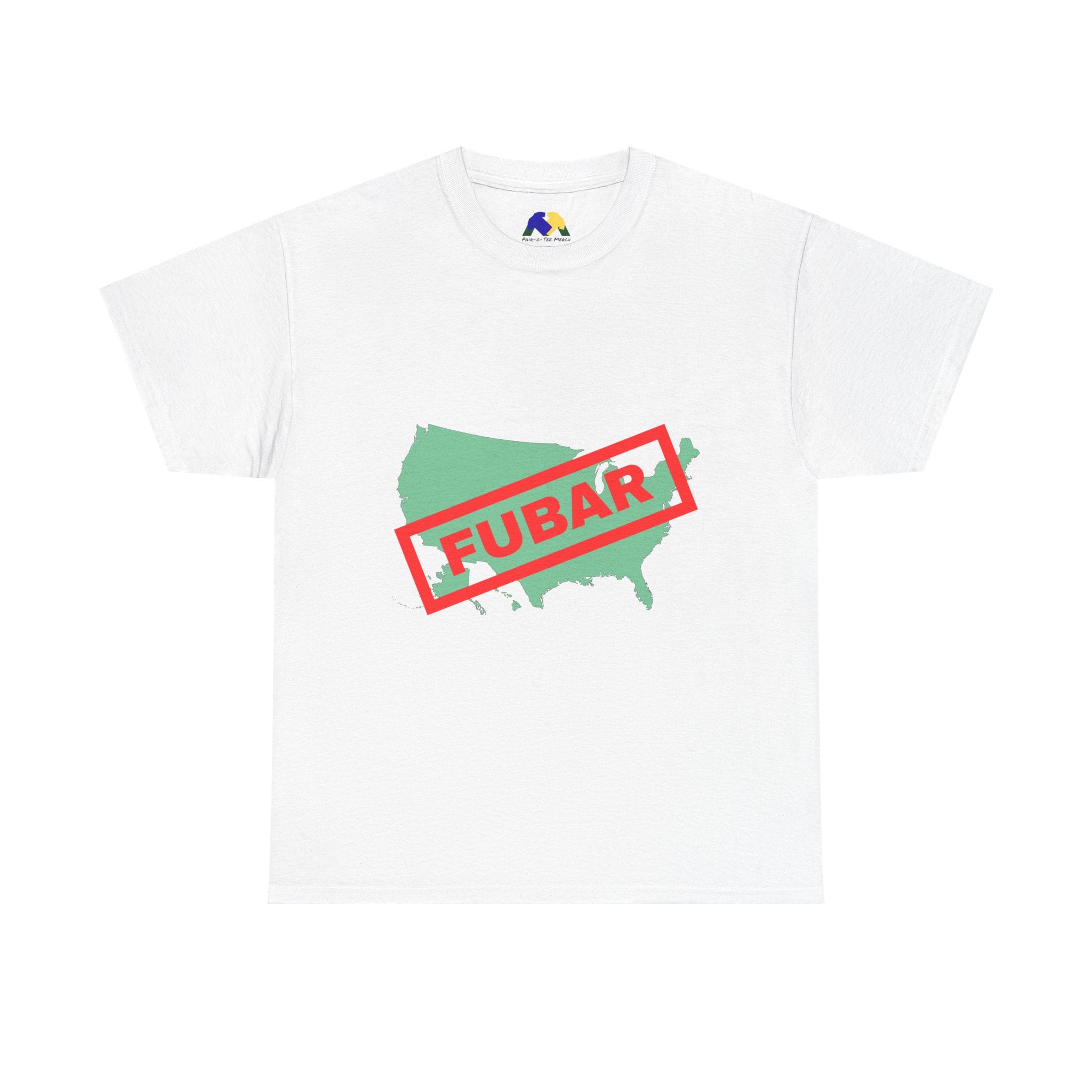 FUBAR (F***ed Up Beyond All Repair/Recognition) Unisex Tee - Funny Graphic T-Shirt for Casual Wear