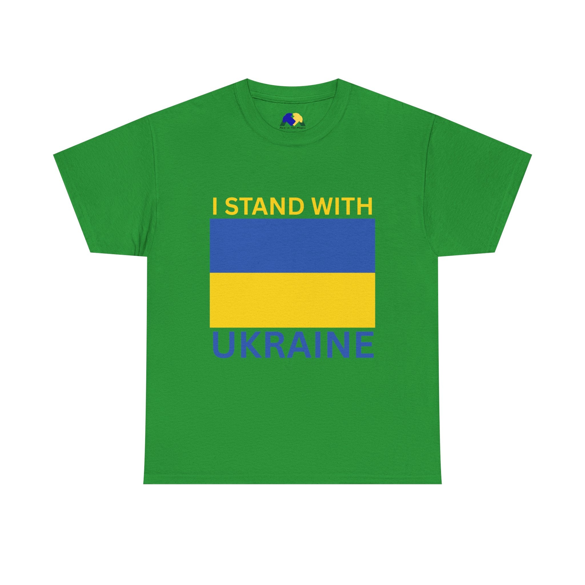 I Stand with Ukraine Unisex Tee | Support Ukraine T-Shirt, Political Statement Shirt, Equality Tee, Gift for Activists