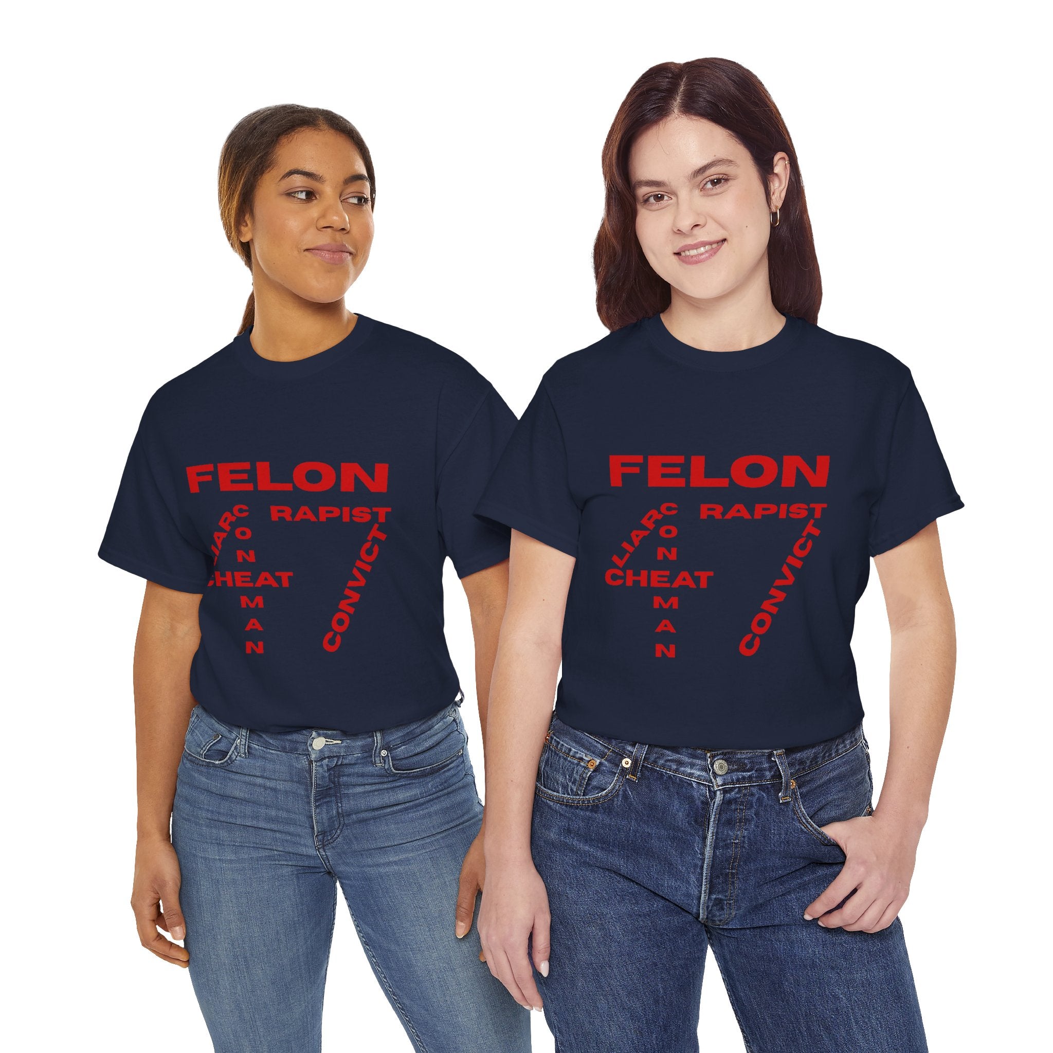Felon 47 Word Salad Unisex Tee - Bold Statement Tee, Humor Shirt, Casual Wear, Gift for Friends, Unique Apparel