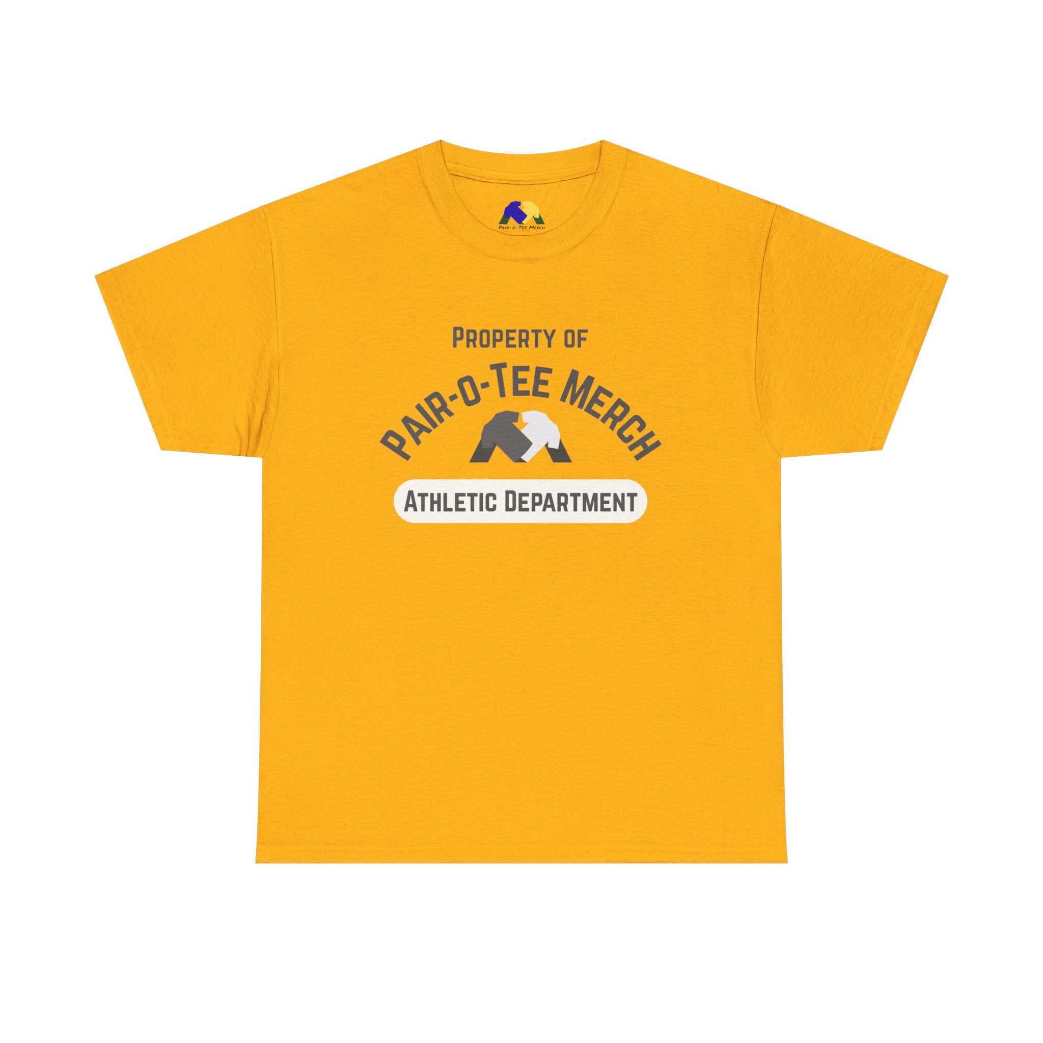 Property of Pair-O-Tee Merch Athletic Dept Unisex Tee - Cozy Casual T-Shirt, Perfect for Sports Events, Gift for Athletes, Everyday Wear