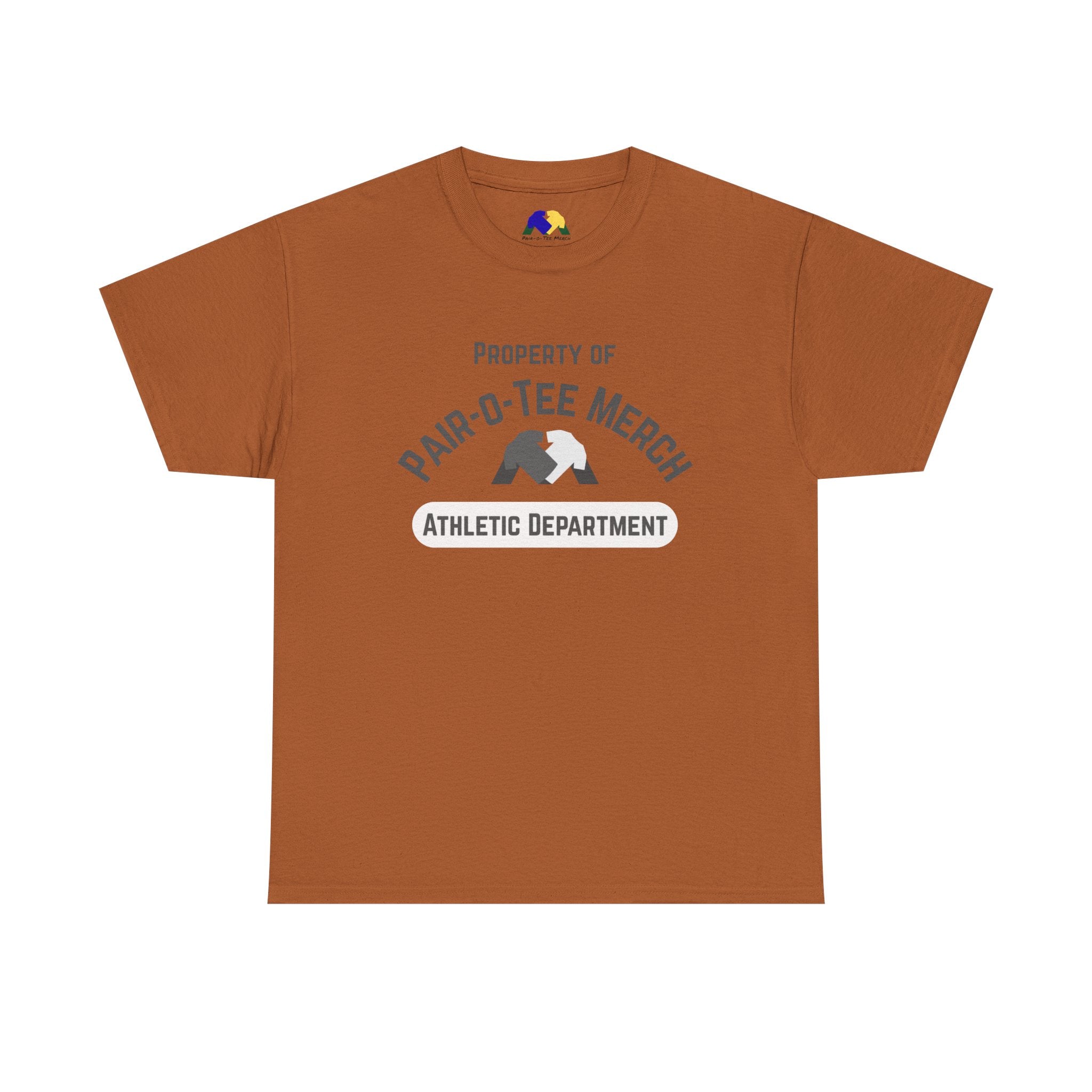 Property of Pair-O-Tee Merch Athletic Dept Unisex Tee - Cozy Casual T-Shirt, Perfect for Sports Events, Gift for Athletes, Everyday Wear