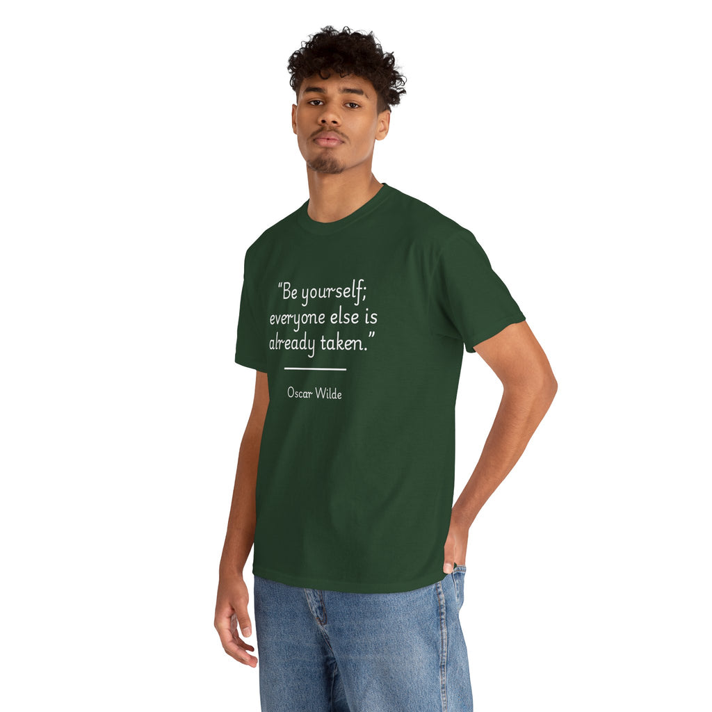 Oscar Wilde 'Be Yourself' Inspiring Quote Tee Shirt, Motivational T-Shirt, Gift for Friends, Unisex Cotton Tee, Casual Wear, Self-Love Apparel, [...]