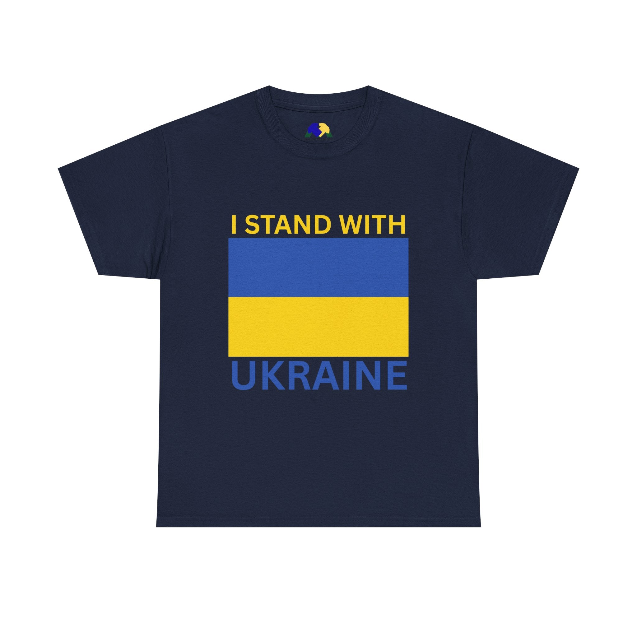 I Stand with Ukraine Unisex Tee | Support Ukraine T-Shirt, Political Statement Shirt, Equality Tee, Gift for Activists