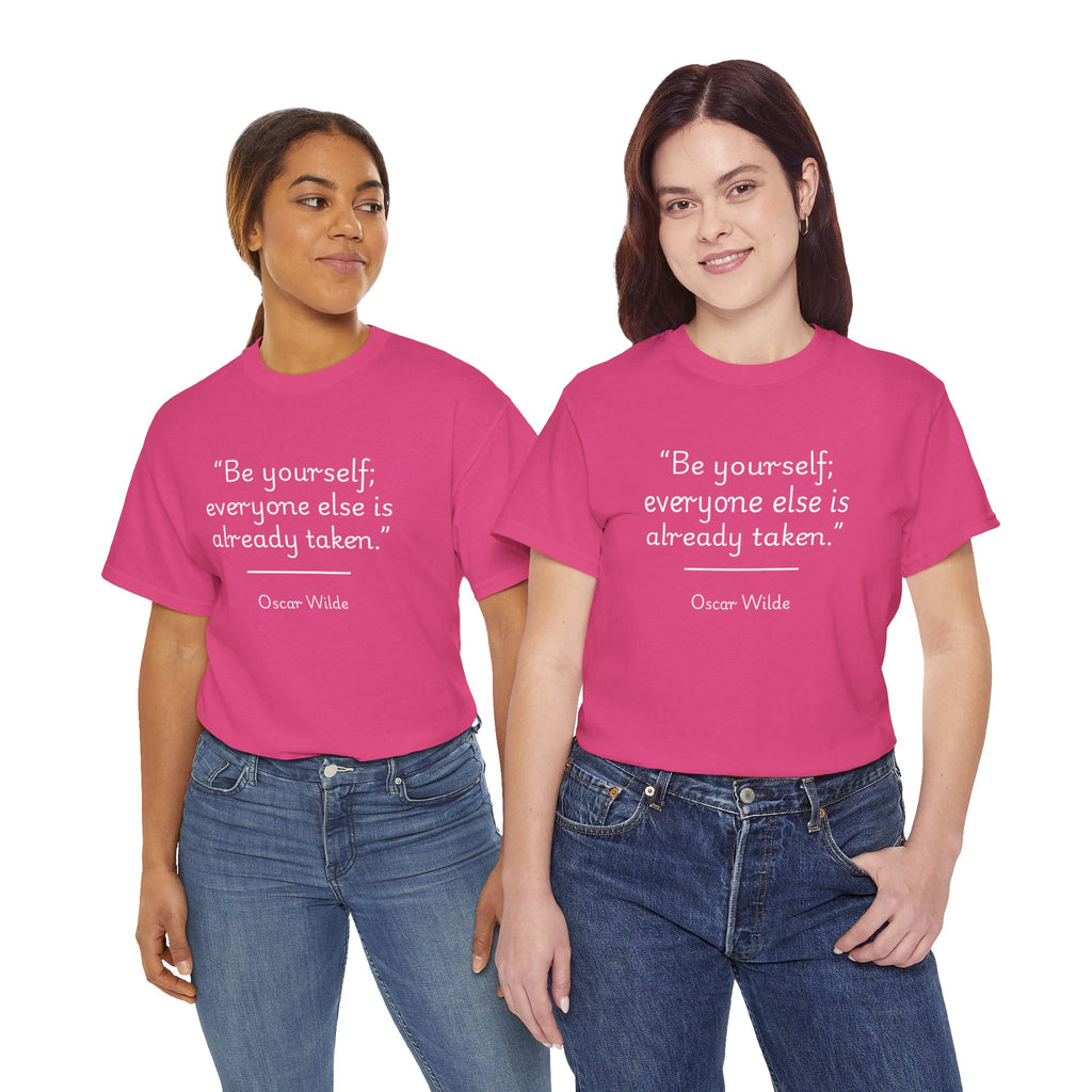 Oscar Wilde 'Be Yourself' Inspiring Quote Tee Shirt, Motivational T-Shirt, Gift for Friends, Unisex Cotton Tee, Casual Wear, Self-Love Apparel, [...]
