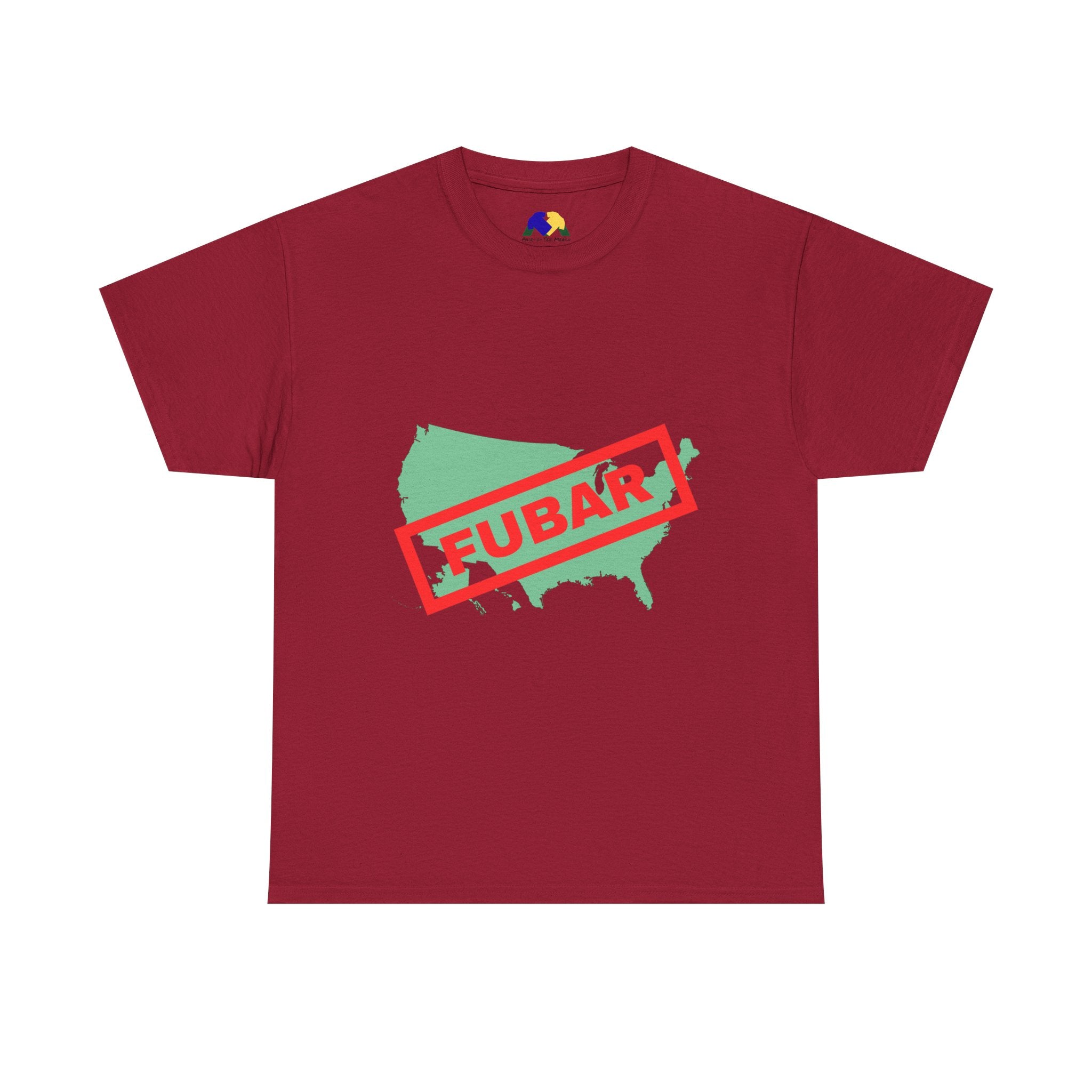 FUBAR (F***ed Up Beyond All Repair/Recognition) Unisex Tee - Funny Graphic T-Shirt for Casual Wear