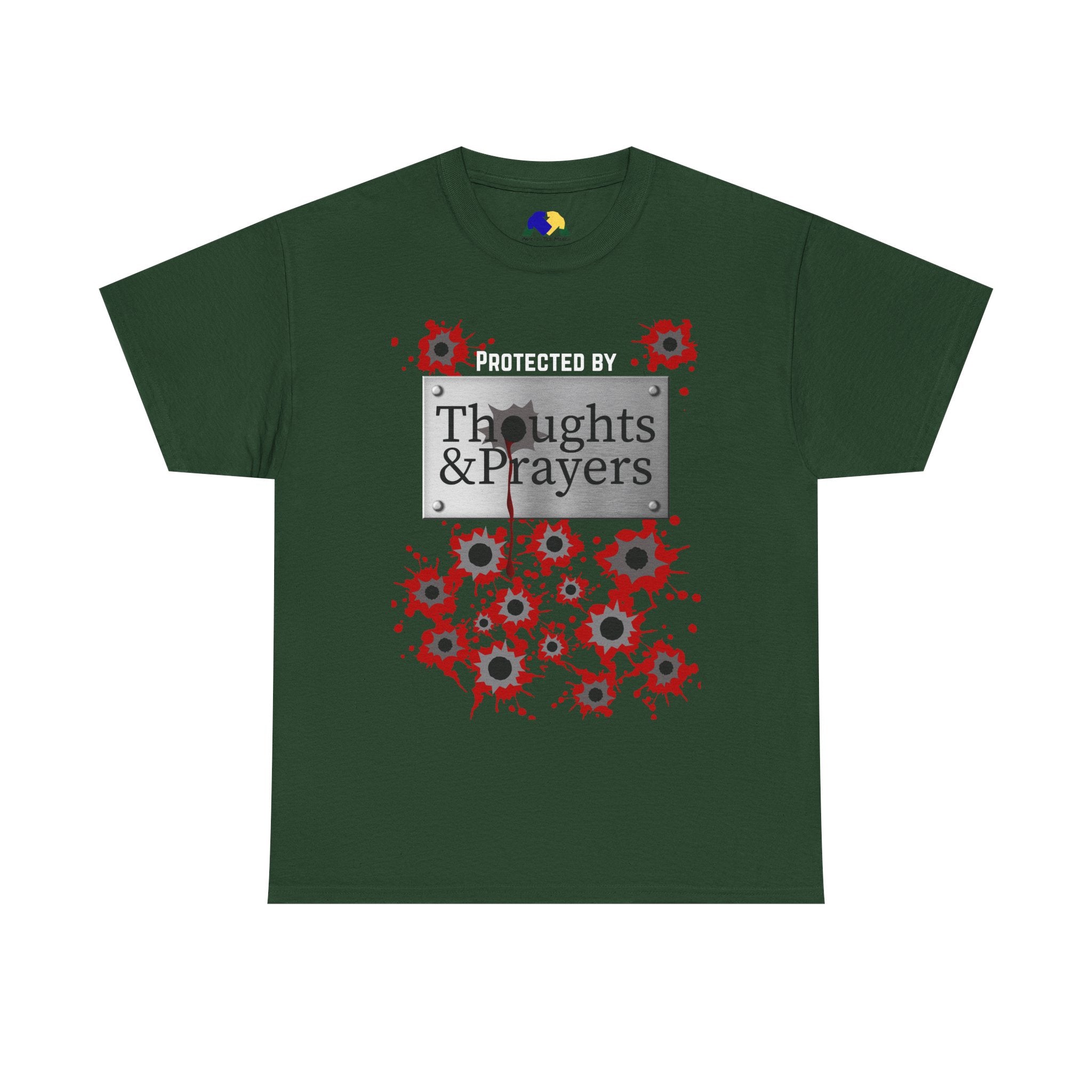 Thoughts and Prayers Protection Unisex T-Shirt - Political Statement Tee