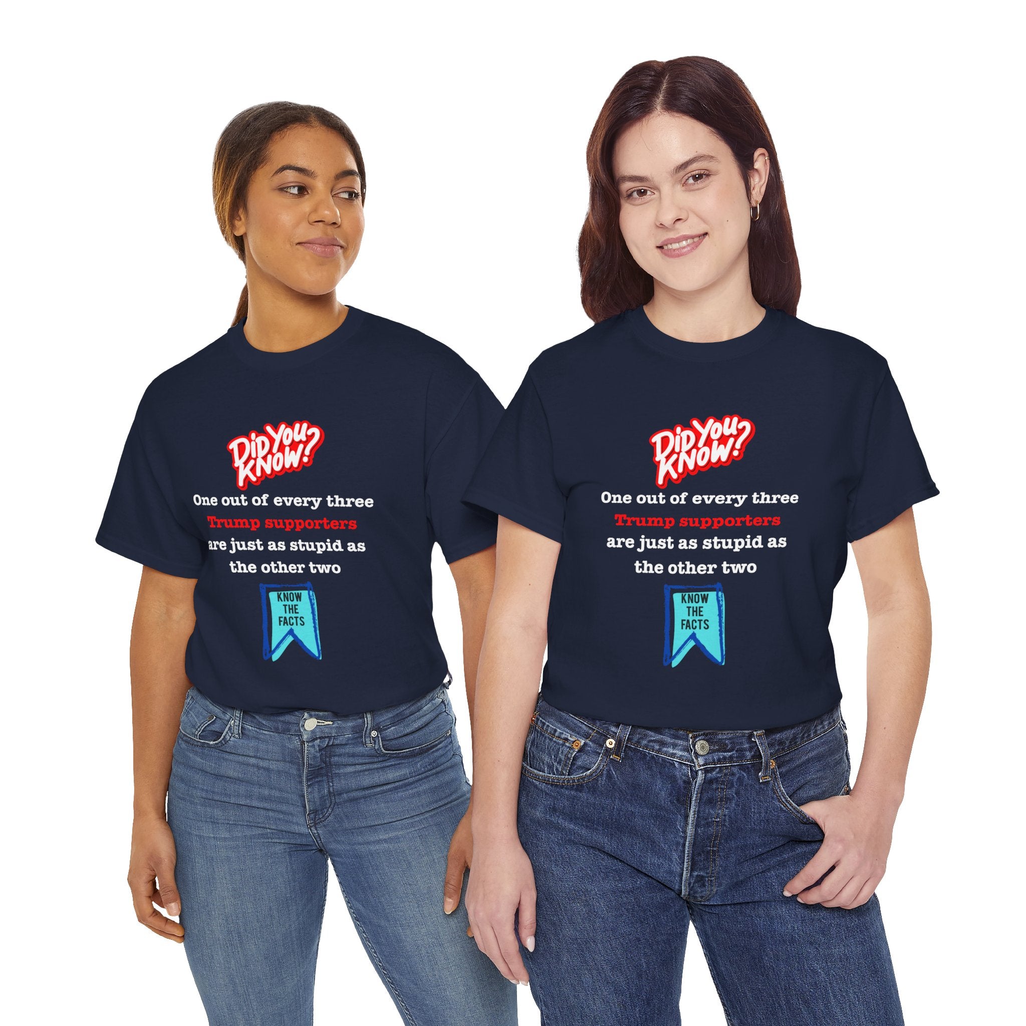 Did You Know? Unisex Tee with Humor, Funny Political Tee, Gift for Friends, Casual Wear, Unisex Graphic T-Shirt