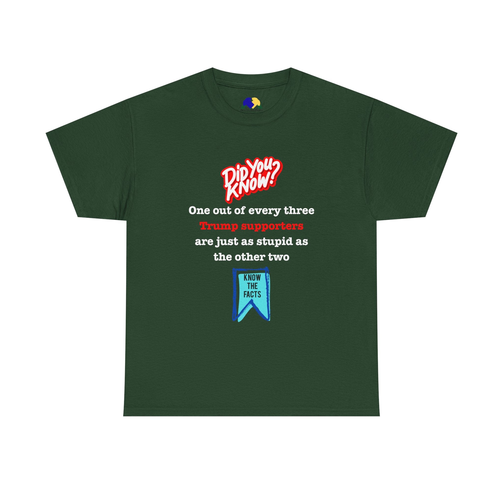 Did You Know? Unisex Tee with Humor, Funny Political Tee, Gift for Friends, Casual Wear, Unisex Graphic T-Shirt