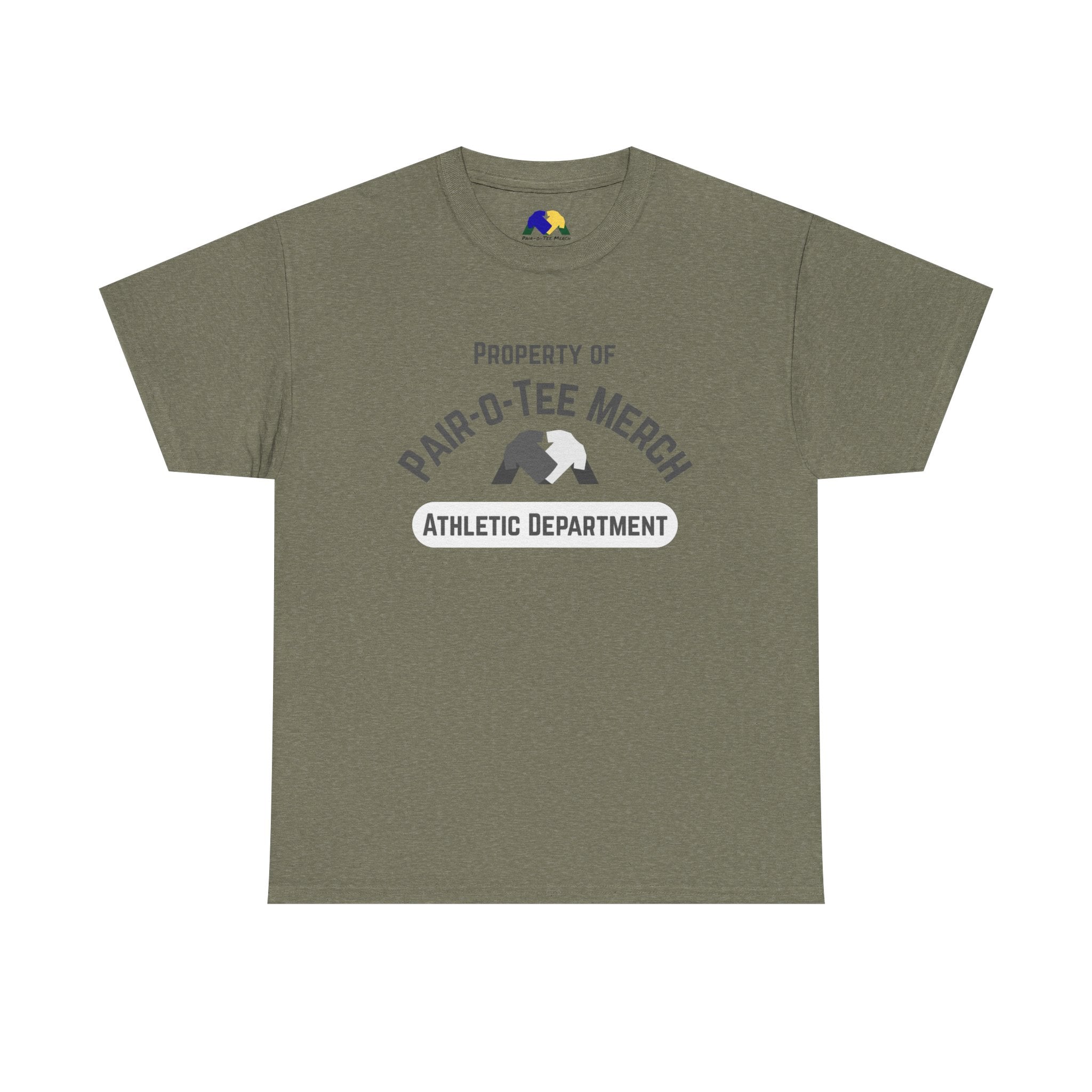 Property of Pair-O-Tee Merch Athletic Dept Unisex Tee - Cozy Casual T-Shirt, Perfect for Sports Events, Gift for Athletes, Everyday Wear