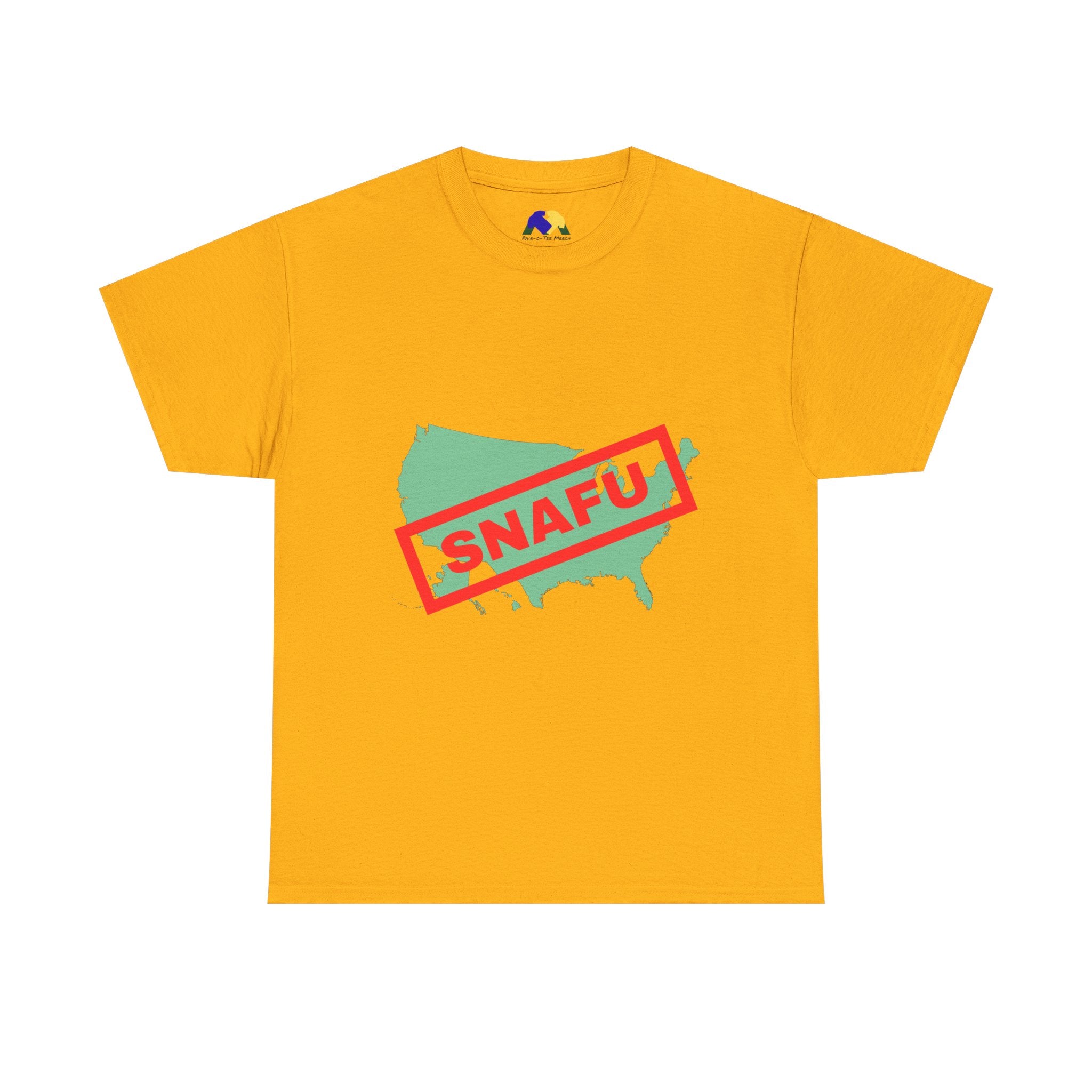 SNAFU (Situation Normal: All F***ed Up) Unisex Tee - Vintage Style Tee, Unisex Cotton Shirt, Gift for Friends, Funny T-Shirt, Casual Wear, Everyday Attire