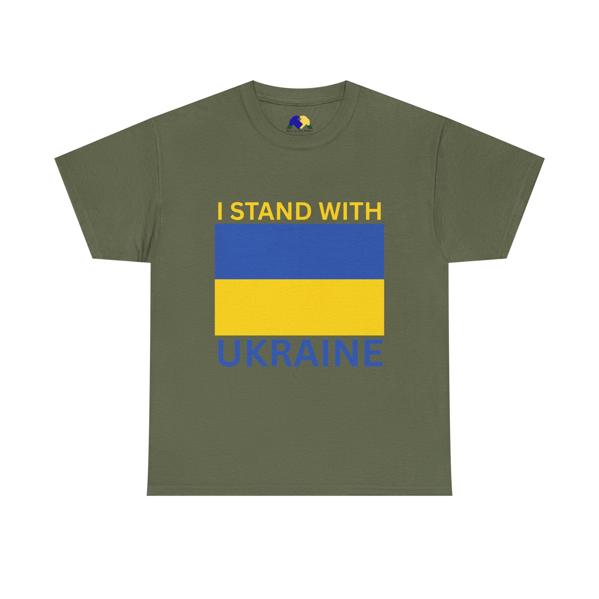 I Stand with Ukraine Unisex Tee | Support Ukraine T-Shirt, Political Statement Shirt, Equality Tee, Gift for Activists