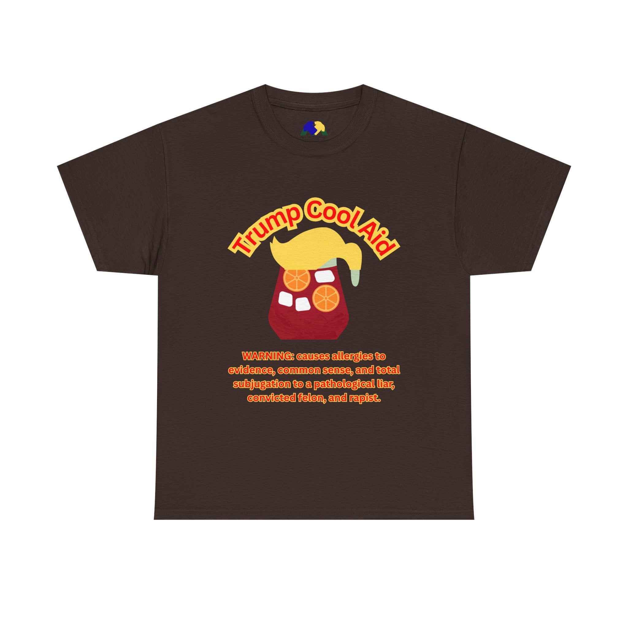 Trump CoolAid Unisex Tee - Unisex Heavy Cotton | Funny T-Shirt, Statement Apparel, Gift for Political Friends, Meme Lovers, Casual Wear