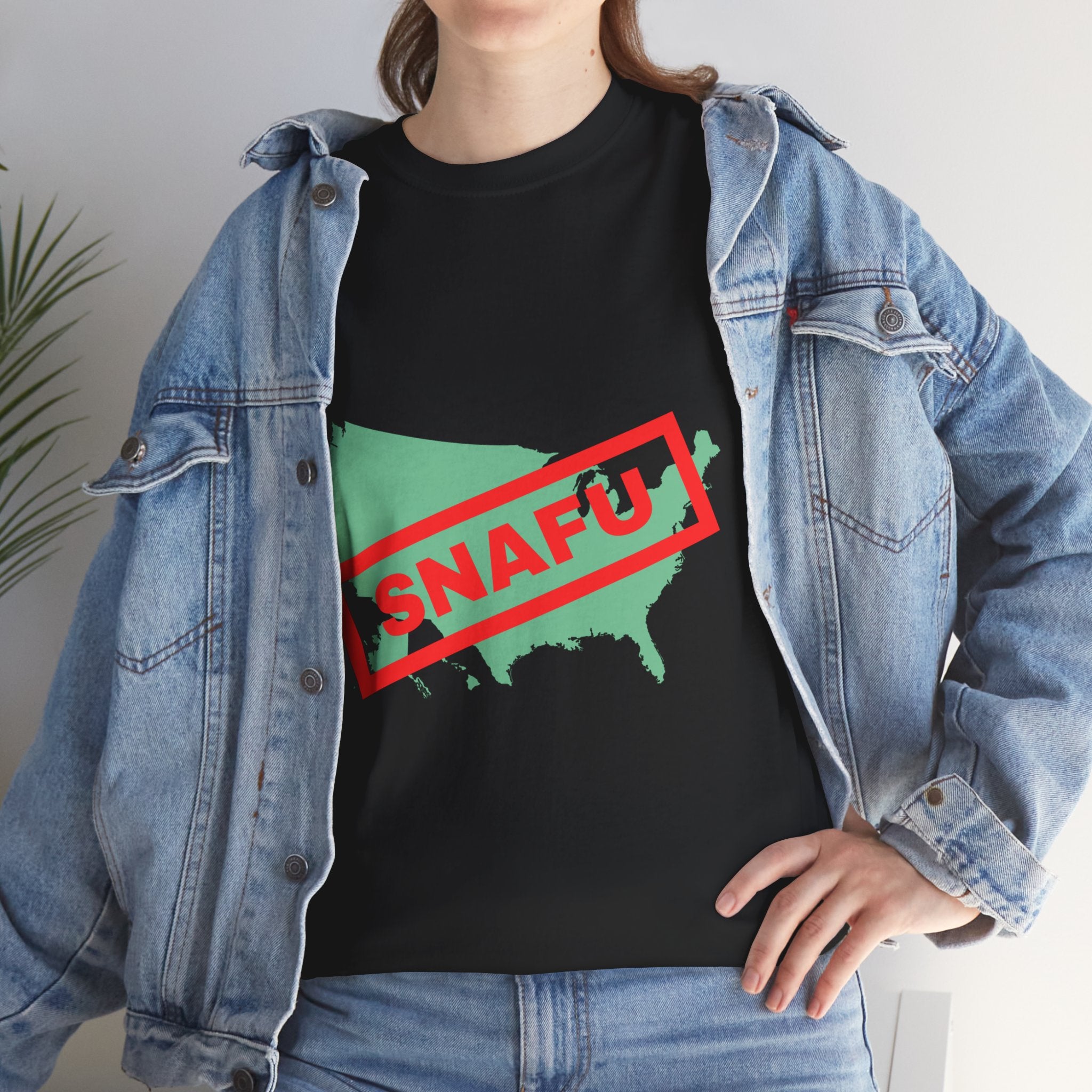 SNAFU (Situation Normal: All F***ed Up) Unisex Tee - Vintage Style Tee, Unisex Cotton Shirt, Gift for Friends, Funny T-Shirt, Casual Wear, Everyday Attire
