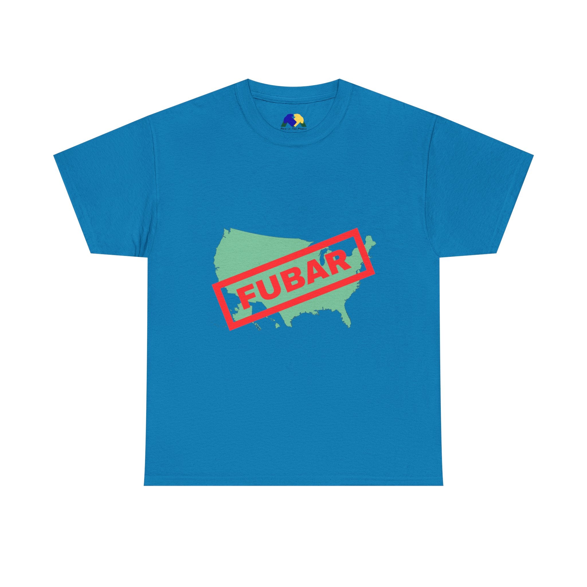 FUBAR (F***ed Up Beyond All Repair/Recognition) Unisex Tee - Funny Graphic T-Shirt for Casual Wear