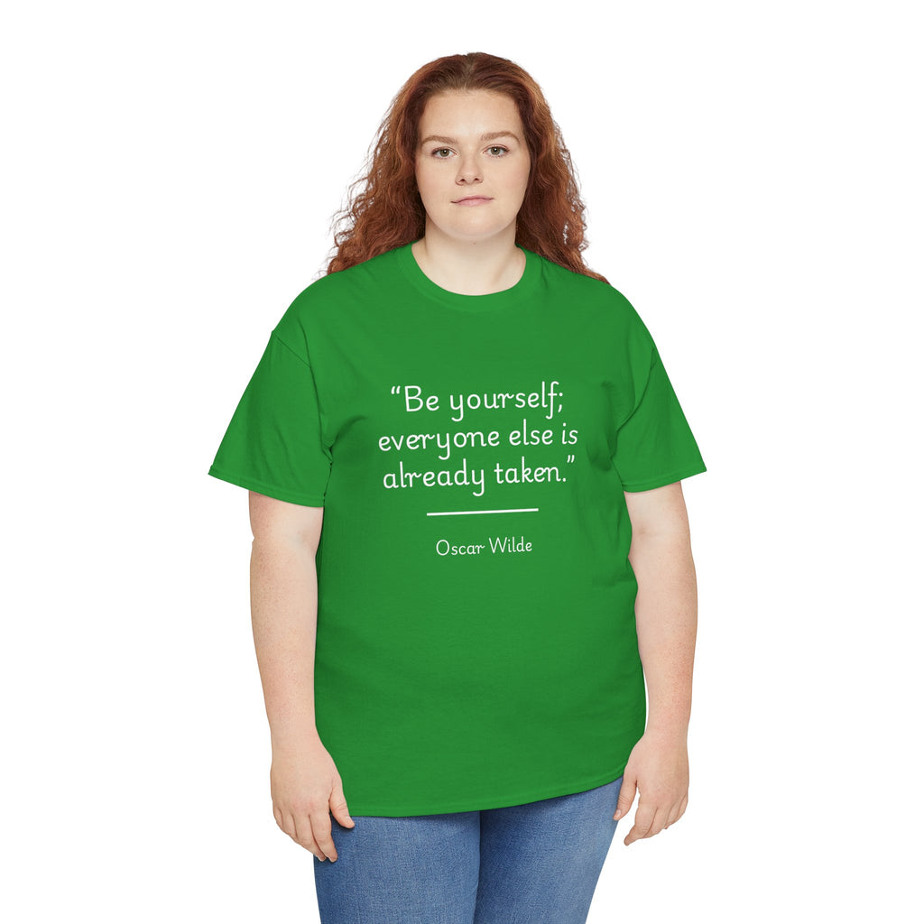 Oscar Wilde 'Be Yourself' Inspiring Quote Tee Shirt, Motivational T-Shirt, Gift for Friends, Unisex Cotton Tee, Casual Wear, Self-Love Apparel, [...]