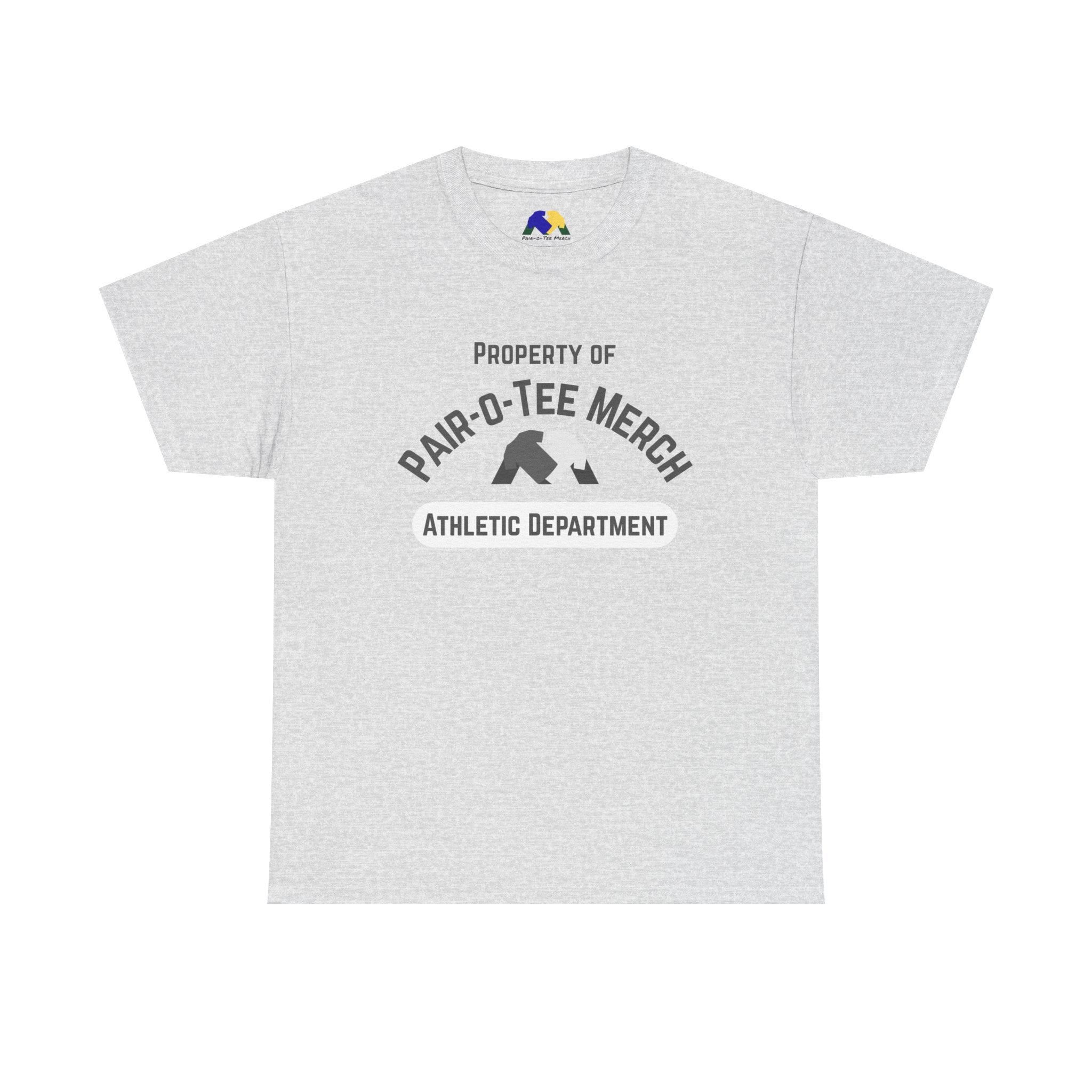 Property of Pair-O-Tee Merch Athletic Dept Unisex Tee - Cozy Casual T-Shirt, Perfect for Sports Events, Gift for Athletes, Everyday Wear