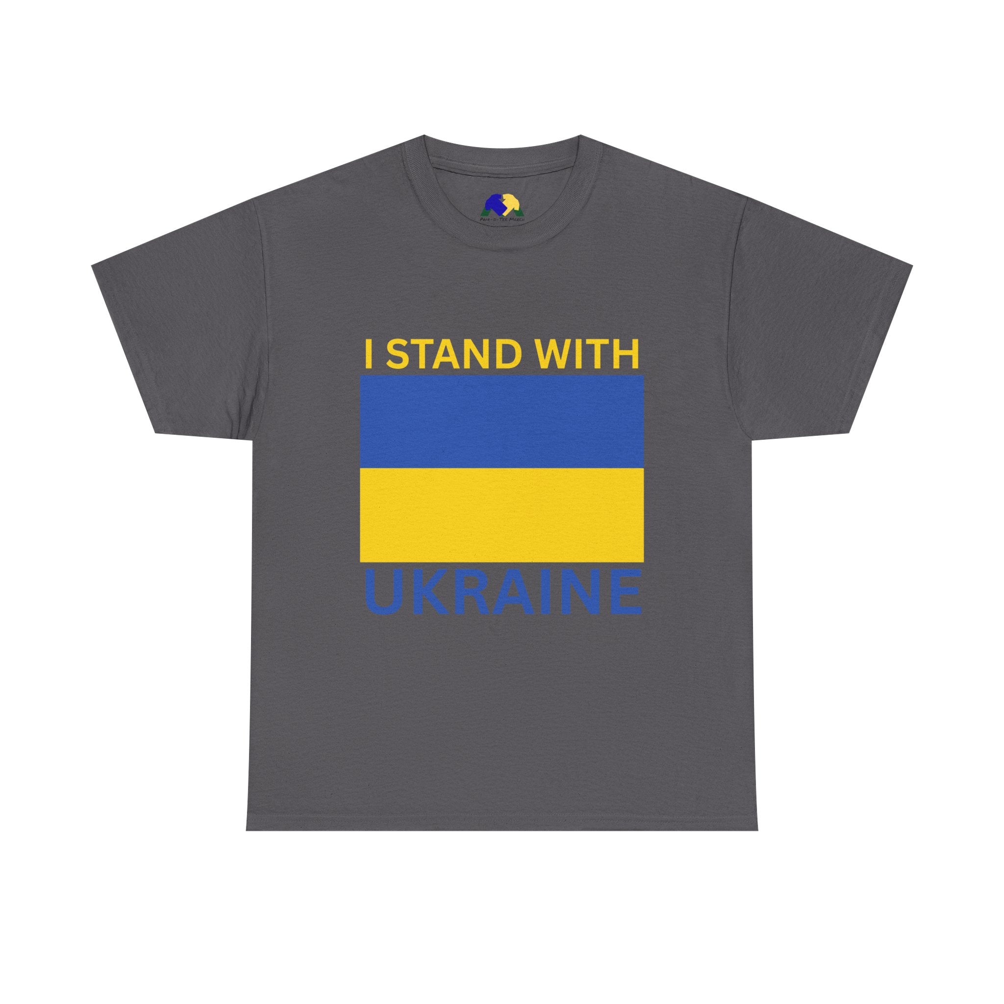 I Stand with Ukraine Unisex Tee | Support Ukraine T-Shirt, Political Statement Shirt, Equality Tee, Gift for Activists