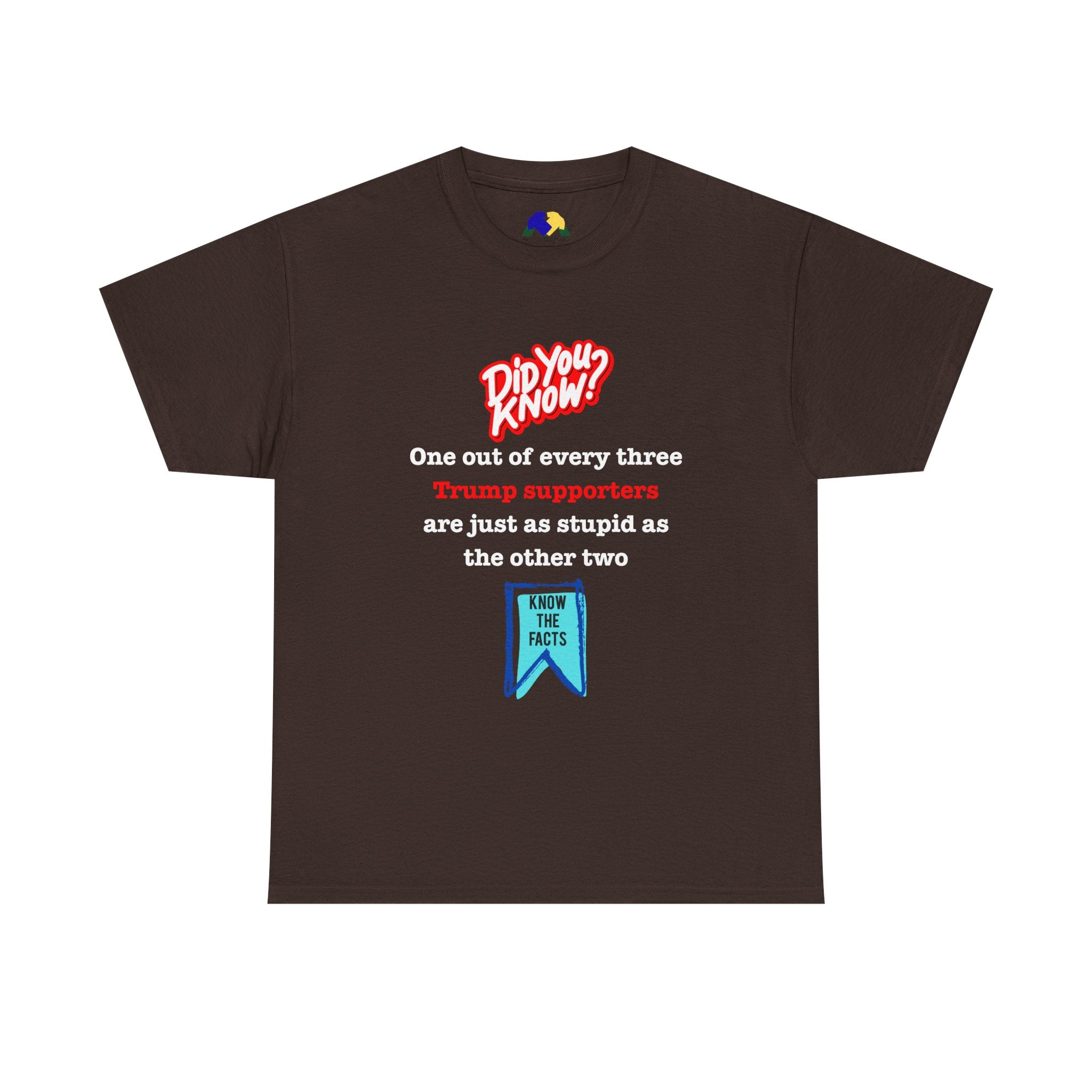 Did You Know? Unisex Tee with Humor, Funny Political Tee, Gift for Friends, Casual Wear, Unisex Graphic T-Shirt