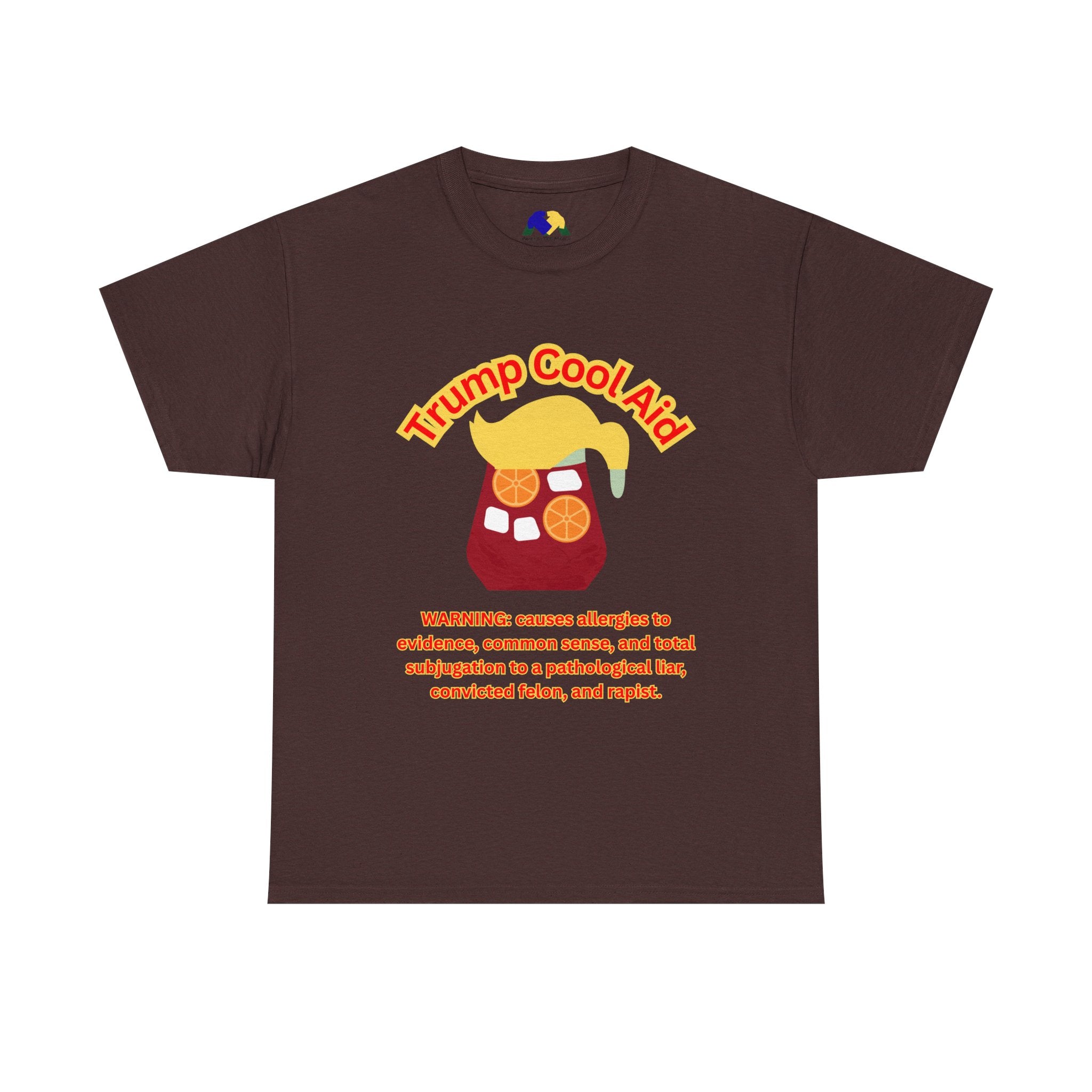 Trump CoolAid Unisex Tee - Unisex Heavy Cotton | Funny T-Shirt, Statement Apparel, Gift for Political Friends, Meme Lovers, Casual Wear