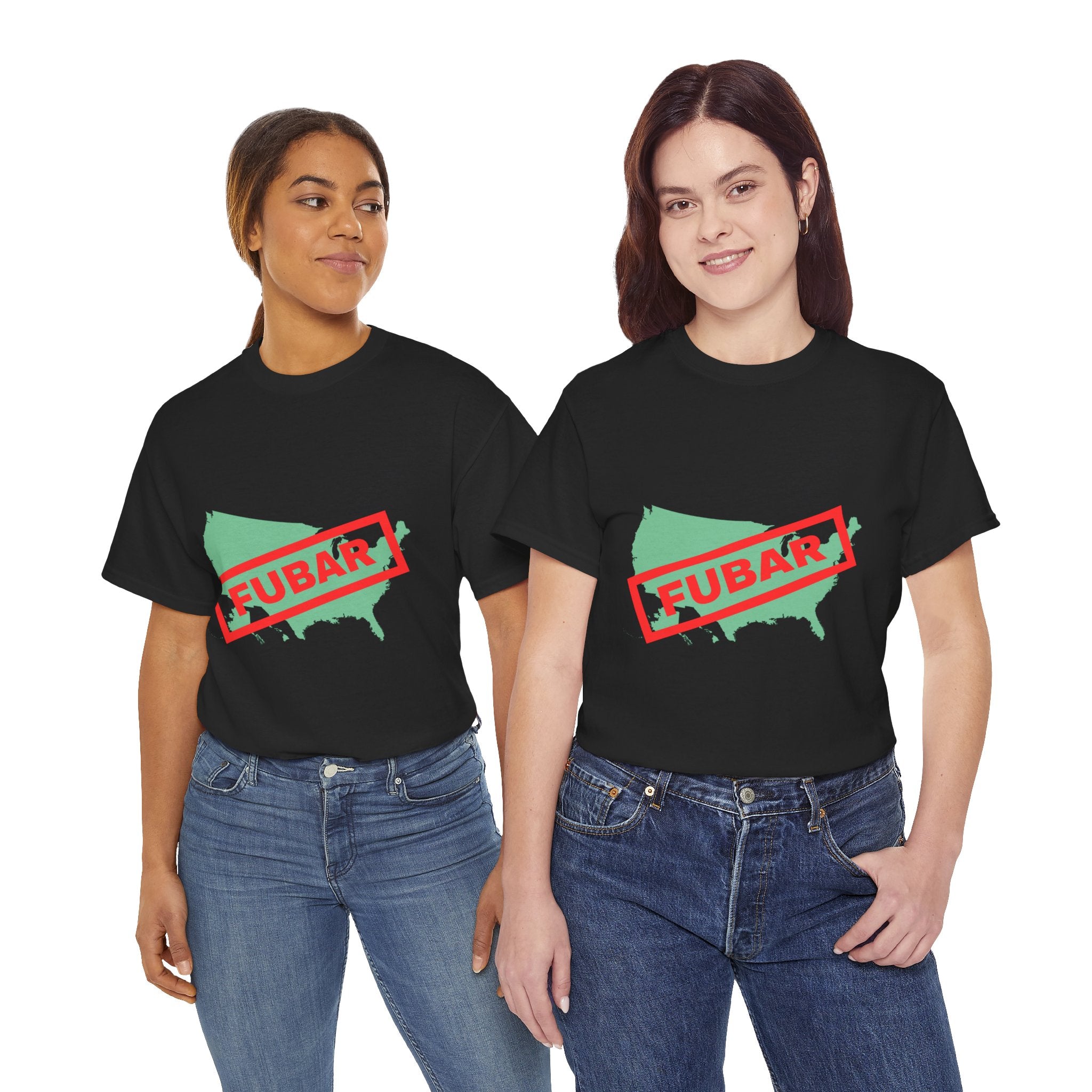 FUBAR (F***ed Up Beyond All Repair/Recognition) Unisex Tee - Funny Graphic T-Shirt for Casual Wear