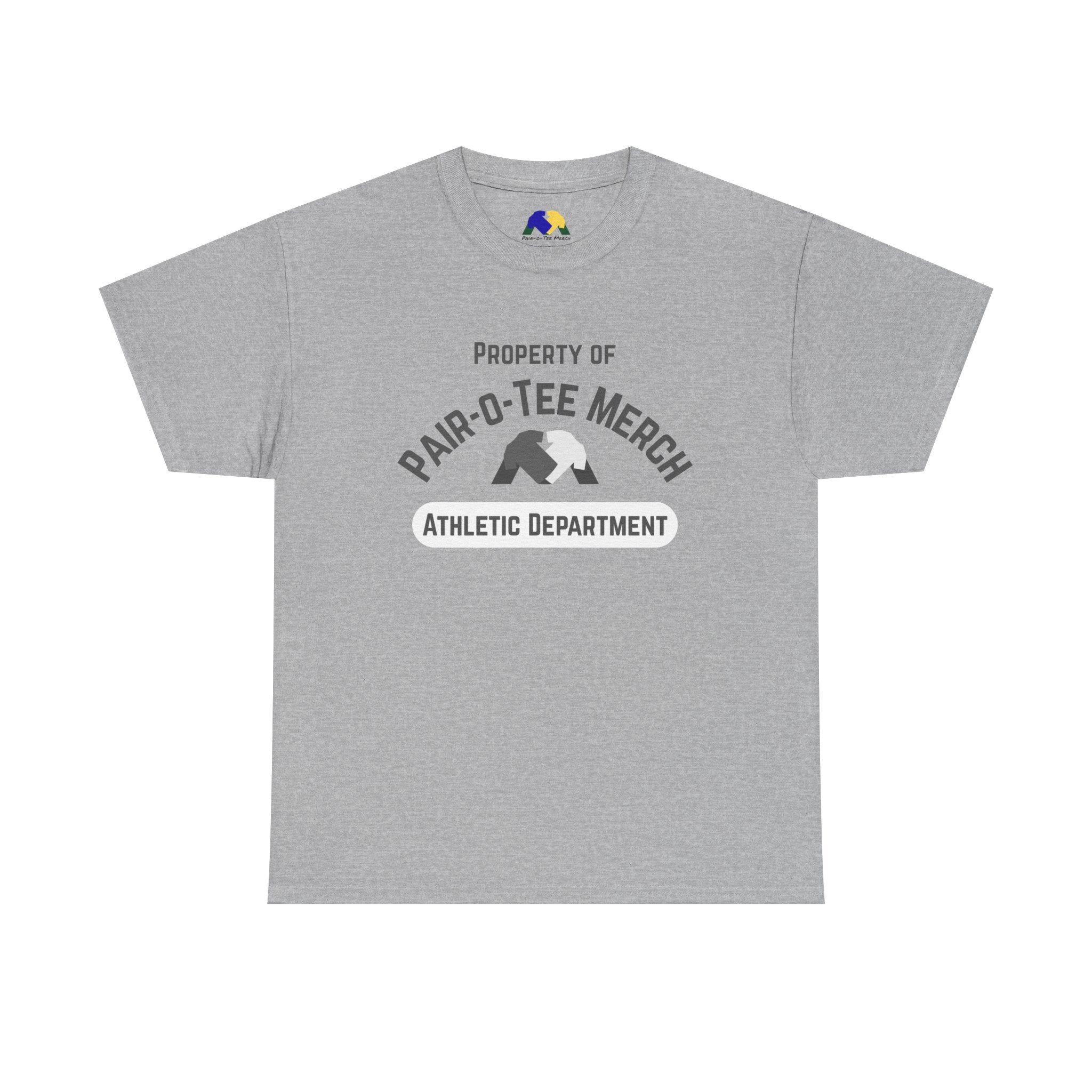 Property of Pair-O-Tee Merch Athletic Dept Unisex Tee - Cozy Casual T-Shirt, Perfect for Sports Events, Gift for Athletes, Everyday Wear