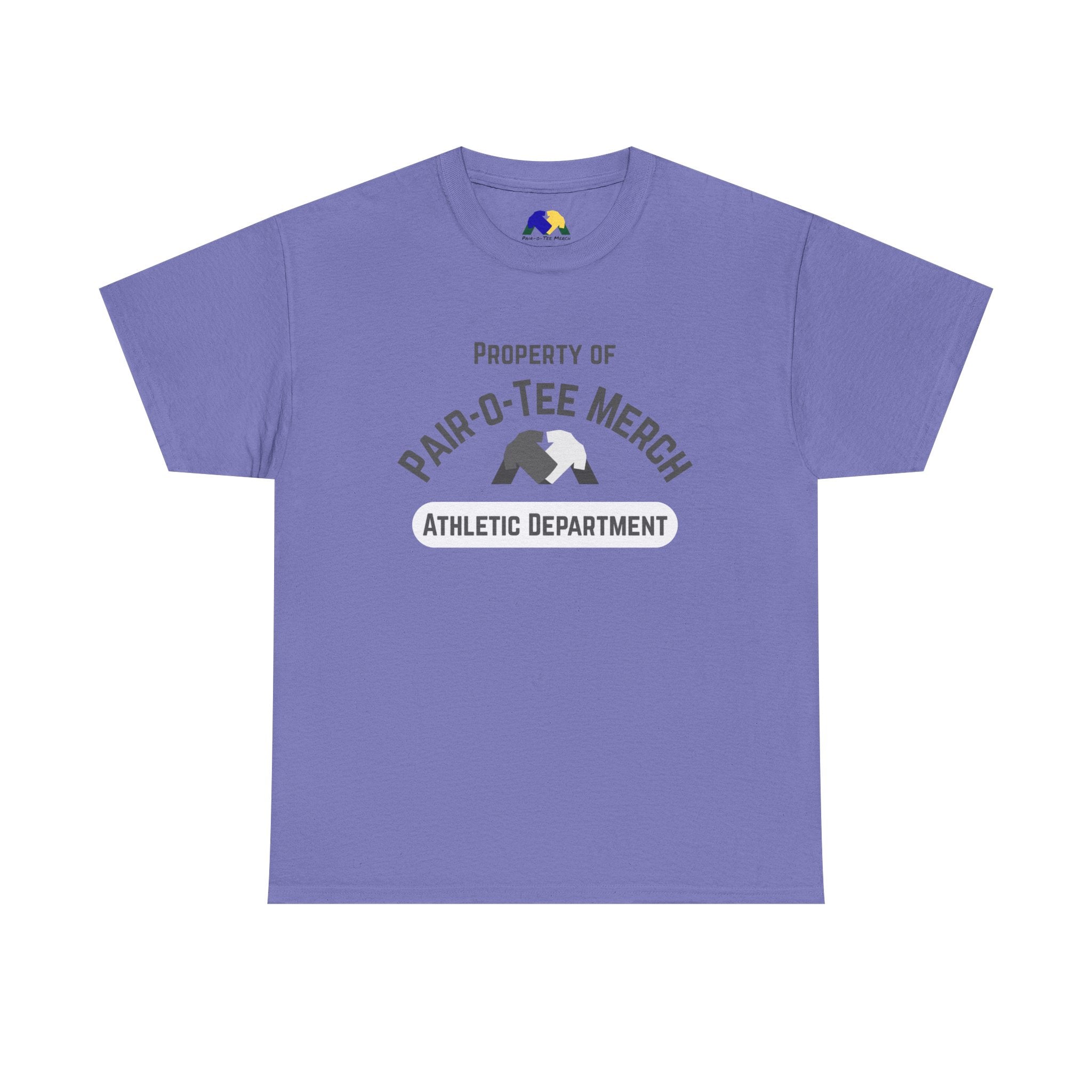 Property of Pair-O-Tee Merch Athletic Dept Unisex Tee - Cozy Casual T-Shirt, Perfect for Sports Events, Gift for Athletes, Everyday Wear
