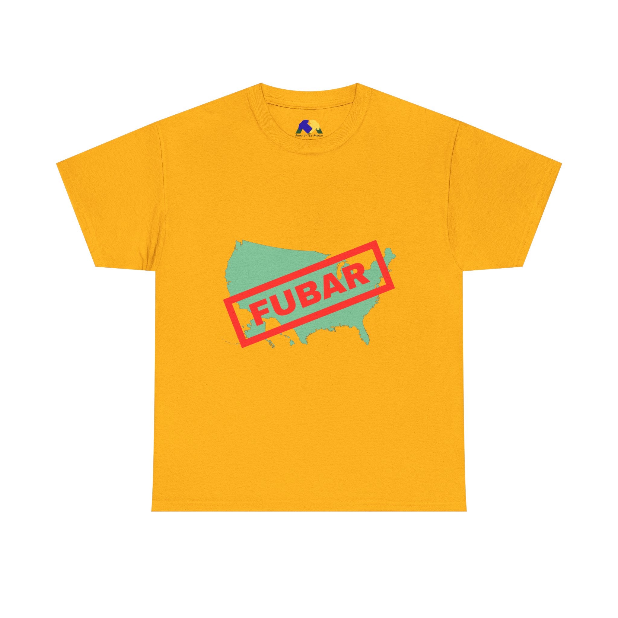 FUBAR (F***ed Up Beyond All Repair/Recognition) Unisex Tee - Funny Graphic T-Shirt for Casual Wear