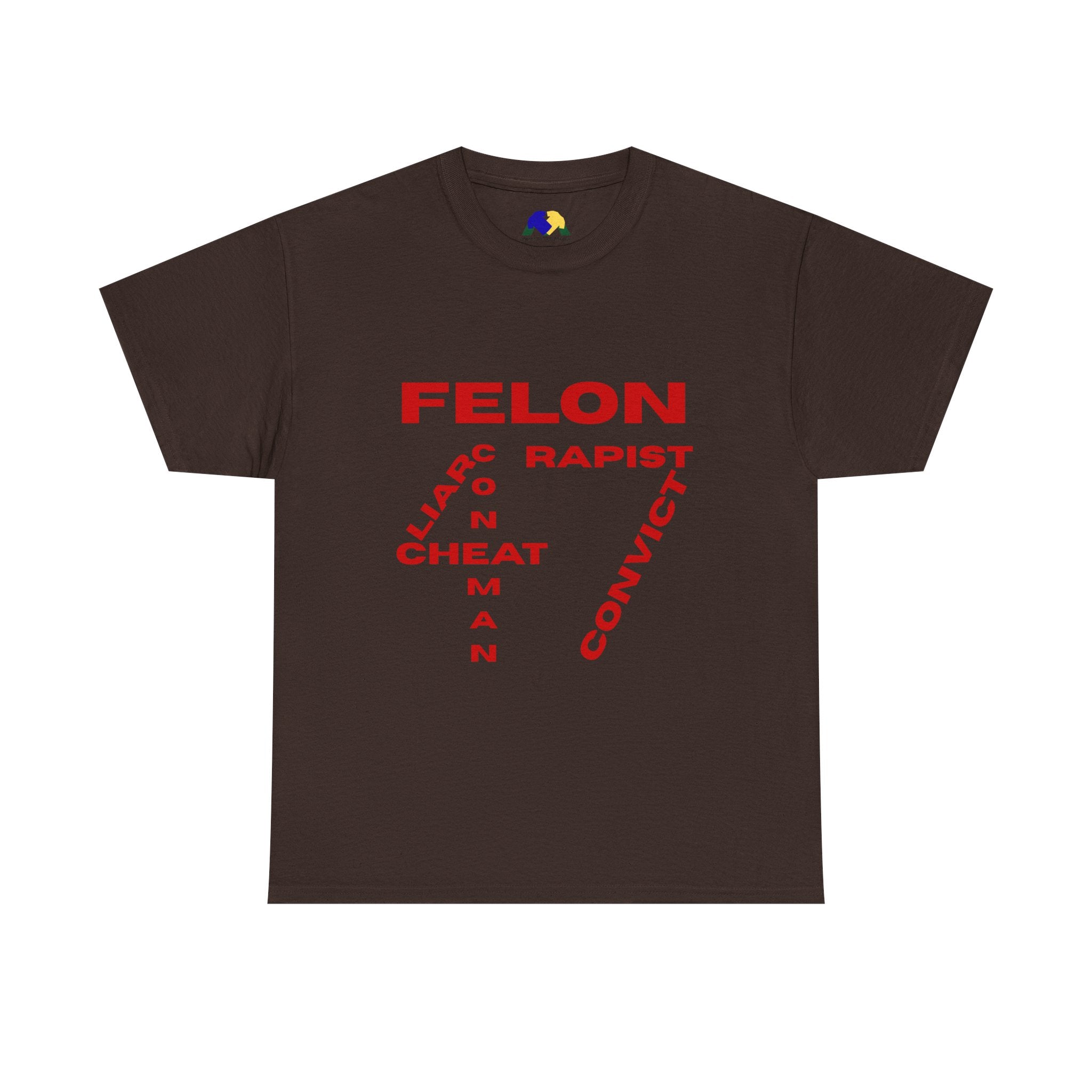 Felon 47 Word Salad Unisex Tee - Bold Statement Tee, Humor Shirt, Casual Wear, Gift for Friends, Unique Apparel