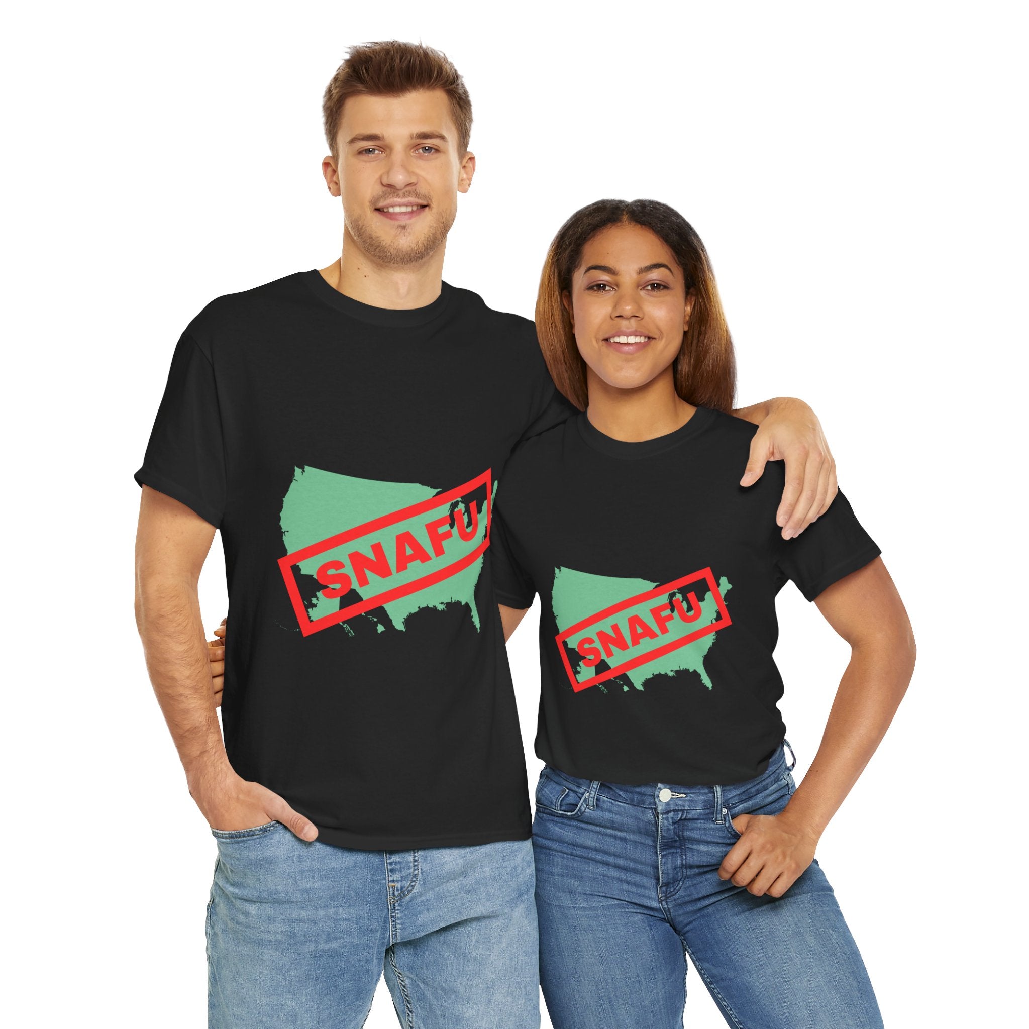 SNAFU (Situation Normal: All F***ed Up) Unisex Tee - Vintage Style Tee, Unisex Cotton Shirt, Gift for Friends, Funny T-Shirt, Casual Wear, Everyday Attire