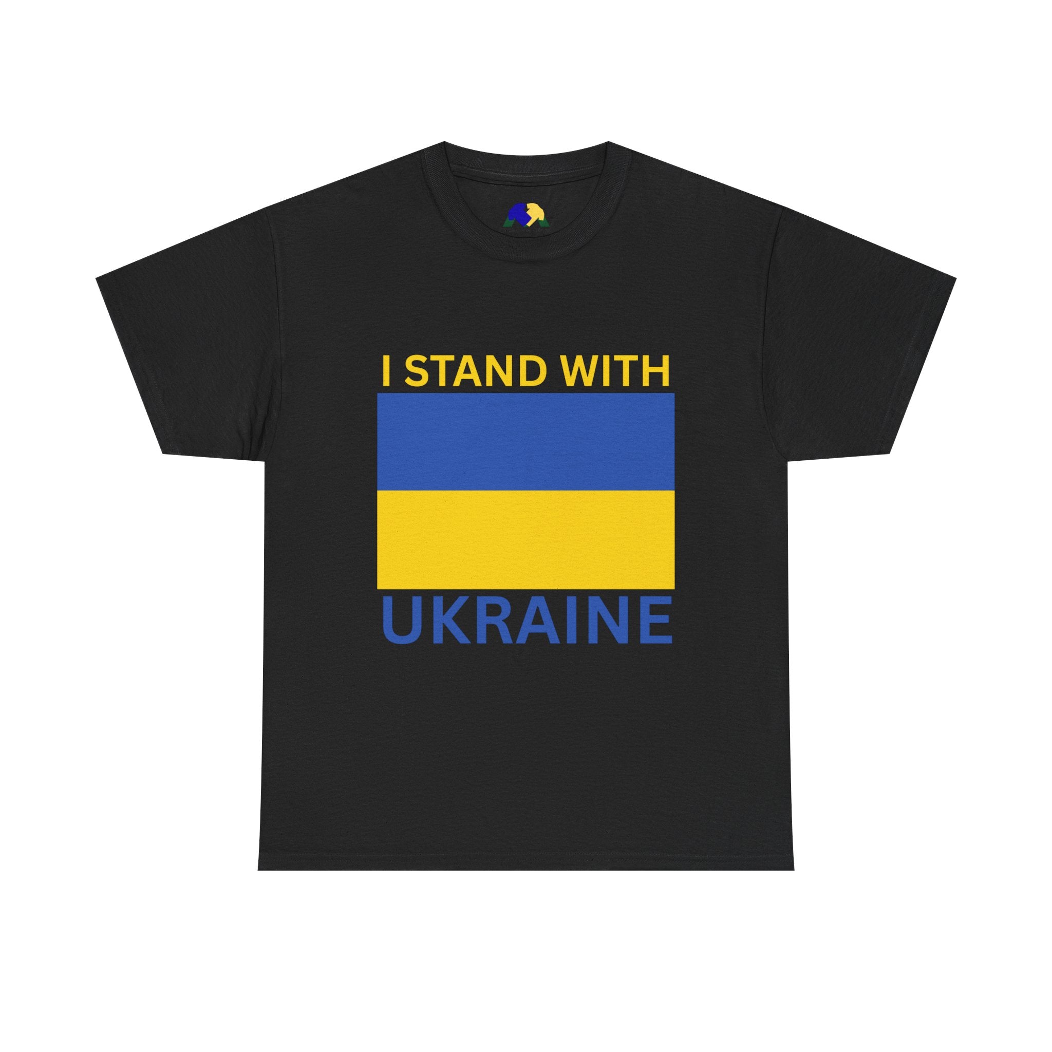 I Stand with Ukraine Unisex Tee | Support Ukraine T-Shirt, Political Statement Shirt, Equality Tee, Gift for Activists