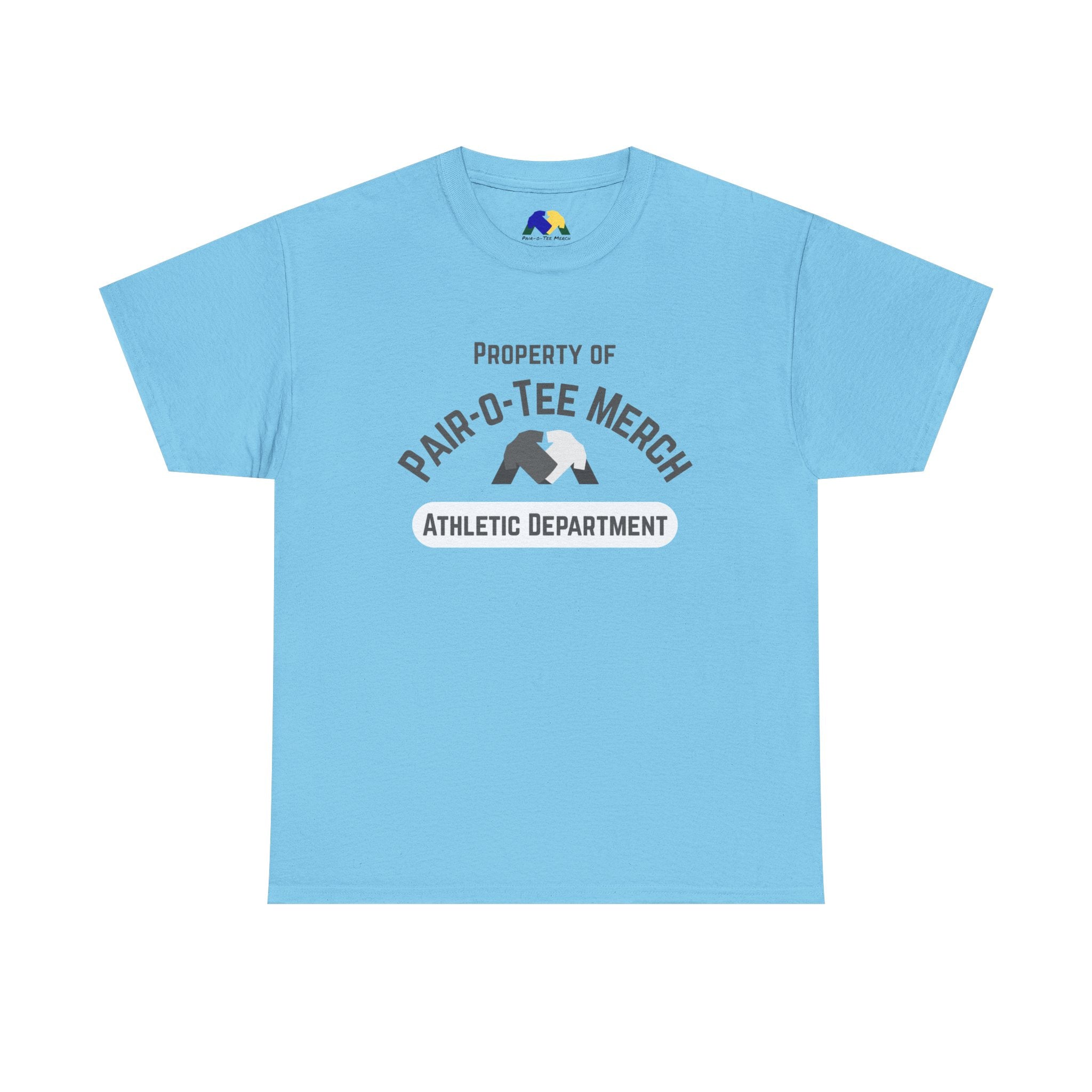 Property of Pair-O-Tee Merch Athletic Dept Unisex Tee - Cozy Casual T-Shirt, Perfect for Sports Events, Gift for Athletes, Everyday Wear