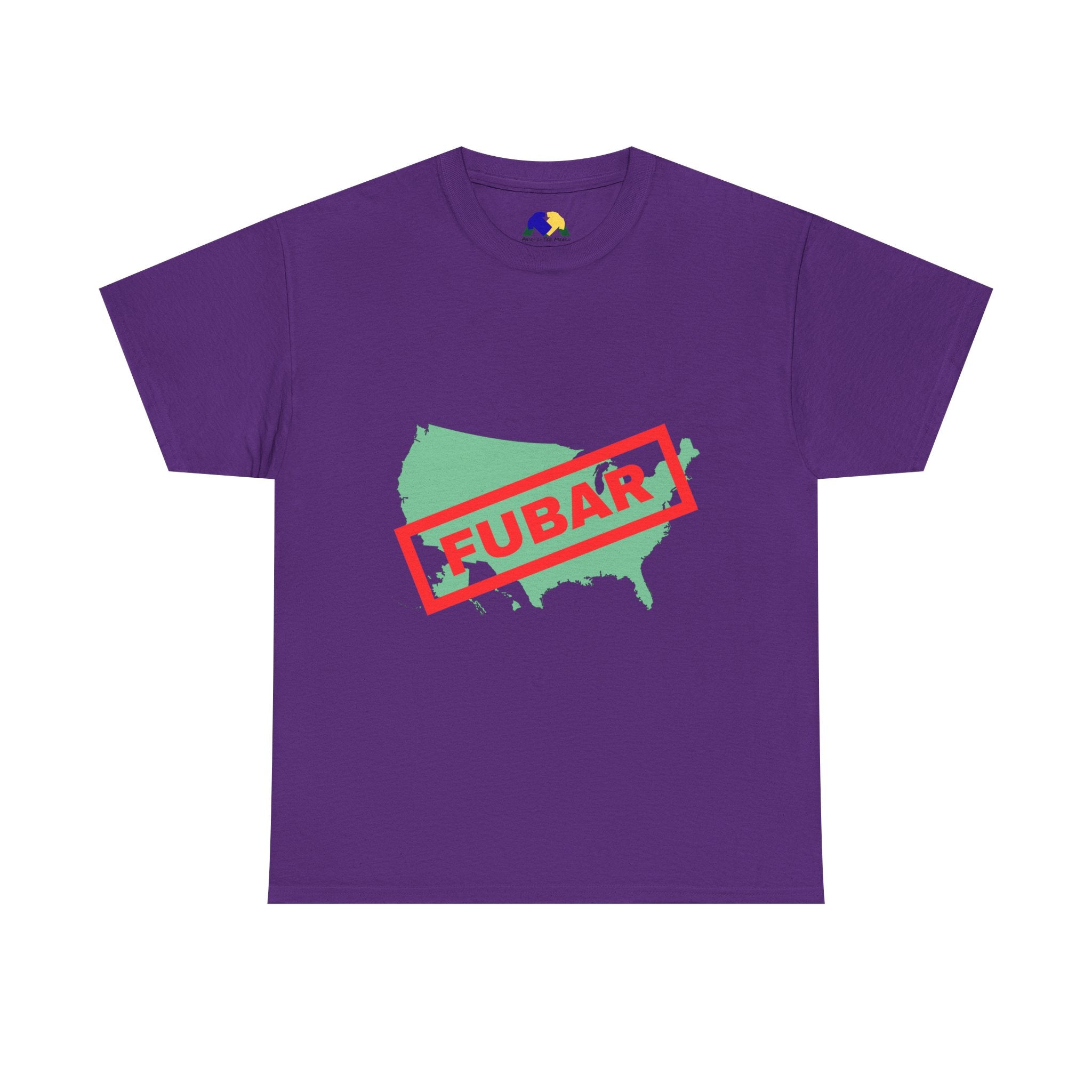 FUBAR (F***ed Up Beyond All Repair/Recognition) Unisex Tee - Funny Graphic T-Shirt for Casual Wear