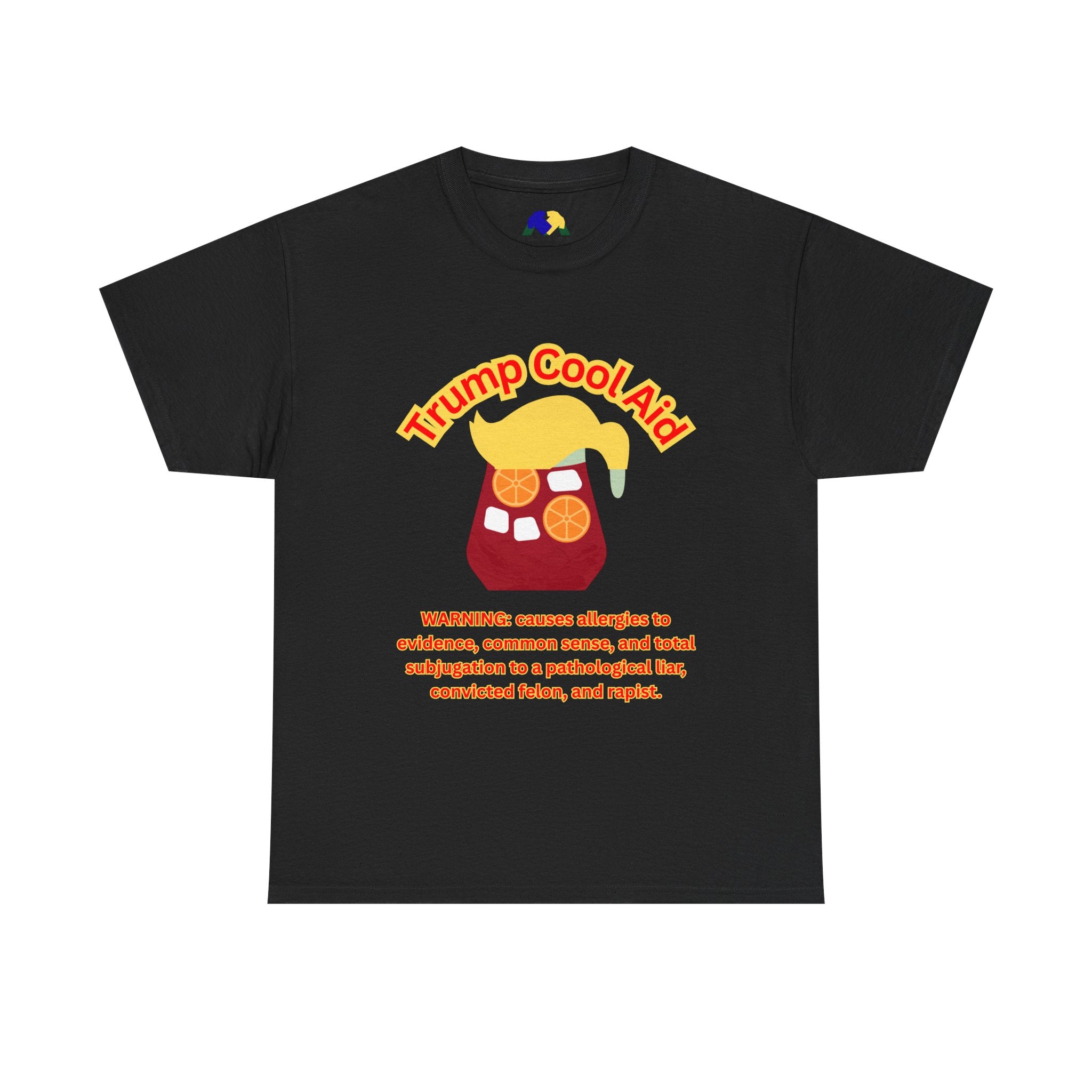 Trump CoolAid Unisex Tee - Unisex Heavy Cotton | Funny T-Shirt, Statement Apparel, Gift for Political Friends, Meme Lovers, Casual Wear
