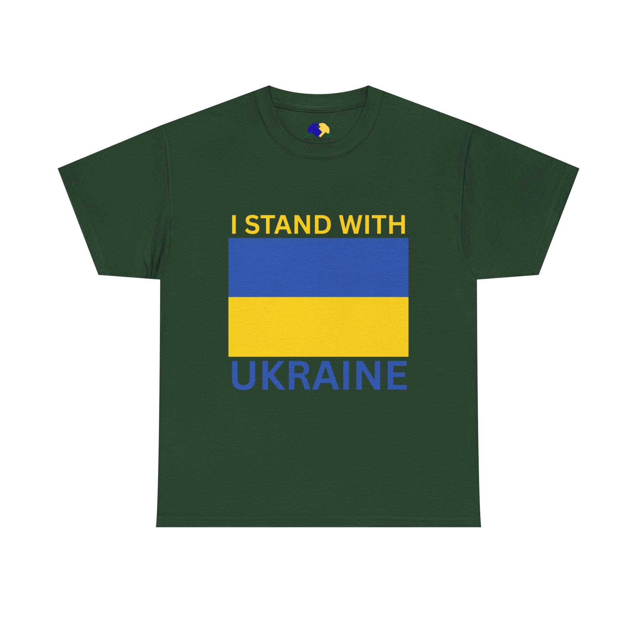 I Stand with Ukraine Unisex Tee | Support Ukraine T-Shirt, Political Statement Shirt, Equality Tee, Gift for Activists